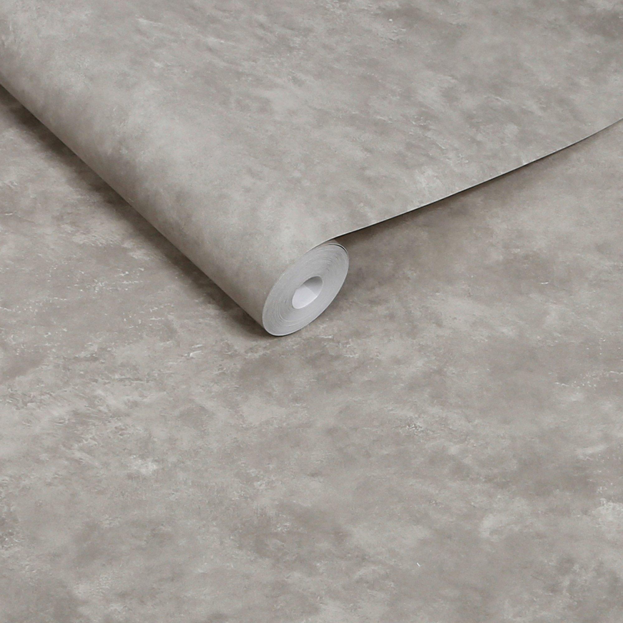 Grey - Next - Natural Microcement Wallpaper - 3