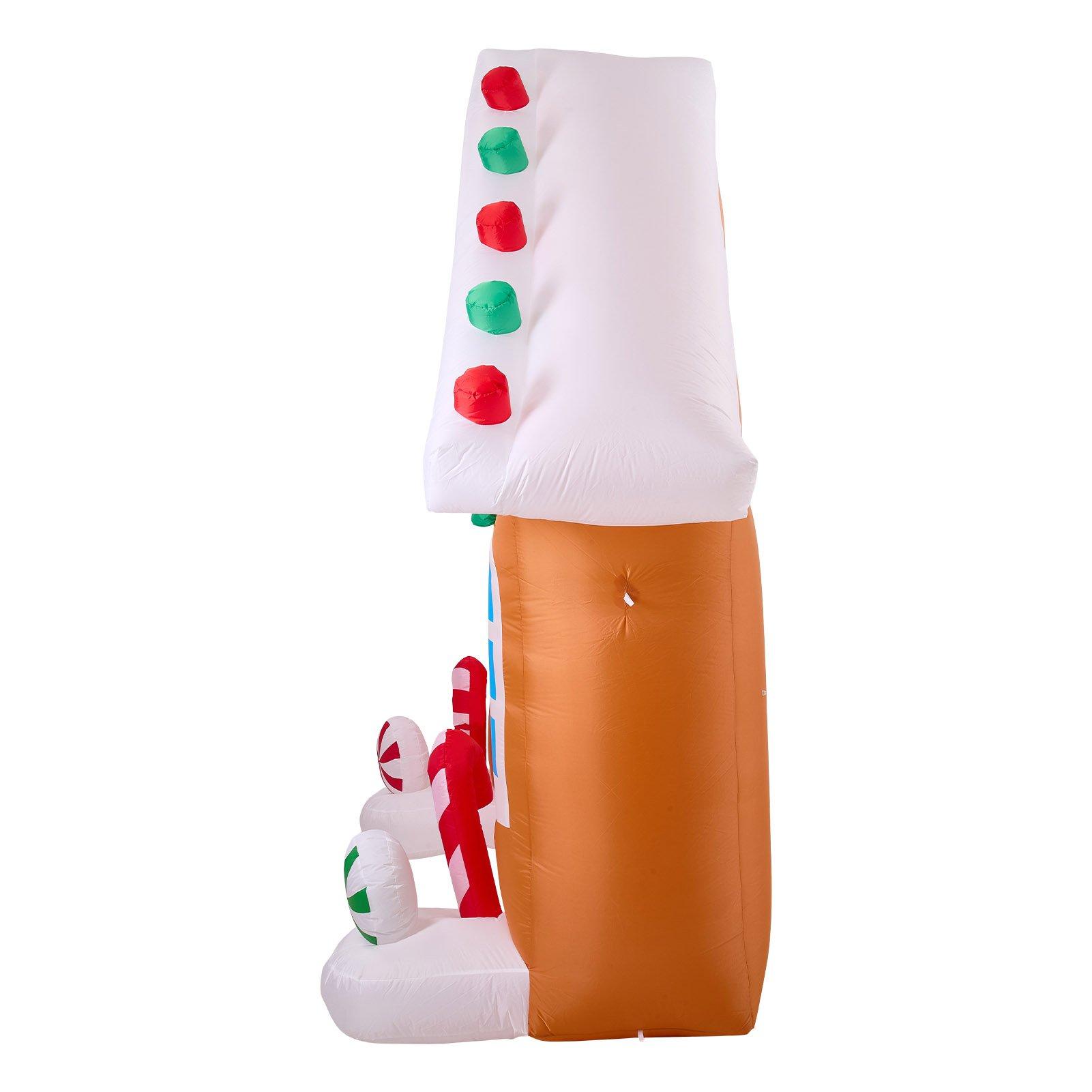 Multi - LIFE IDEAS - 8.7FT Blow-up Christmas Inflatable Archway - 4