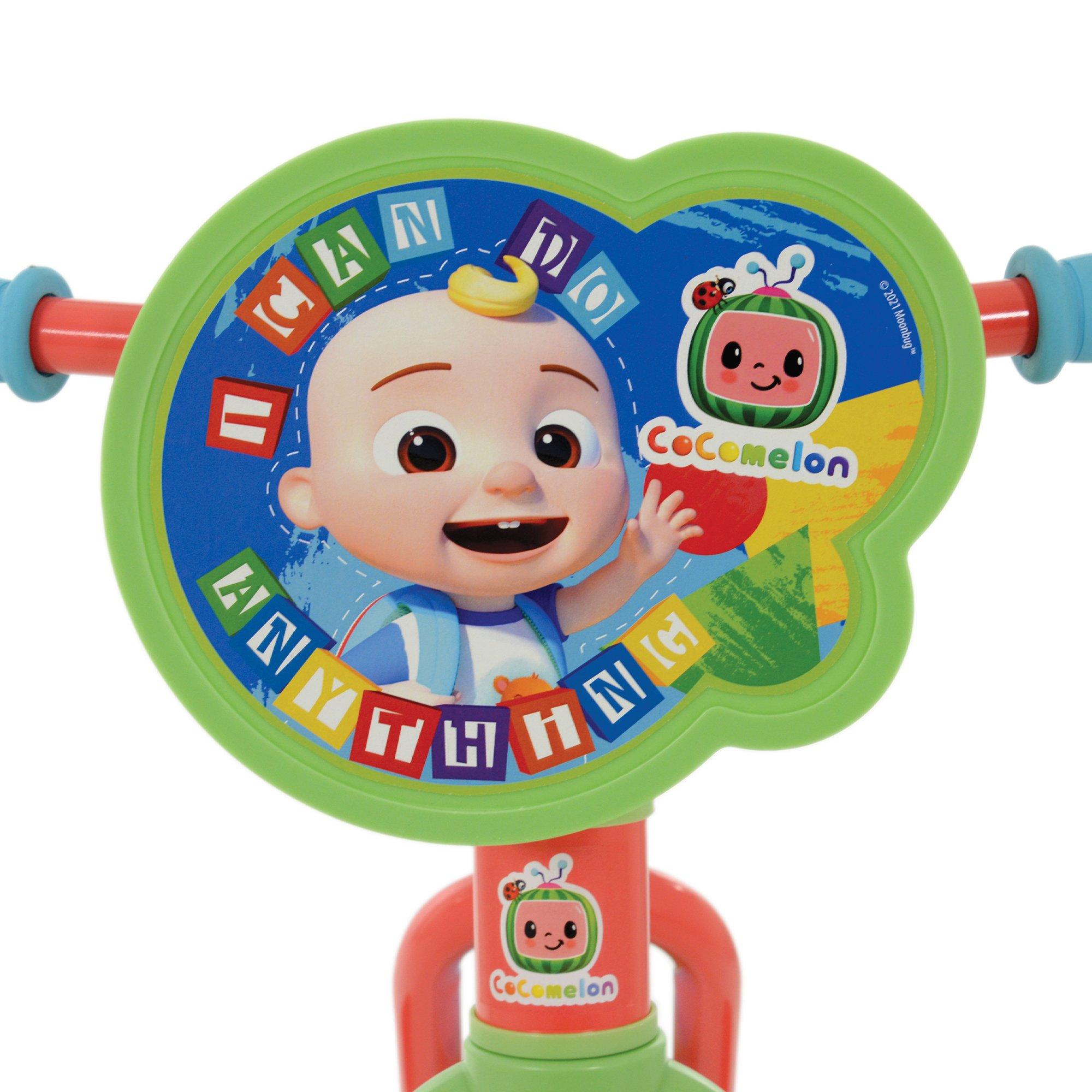 Multicoloured - Cocomelon - CoComelon 2 in 1 10 Training Bike - 4