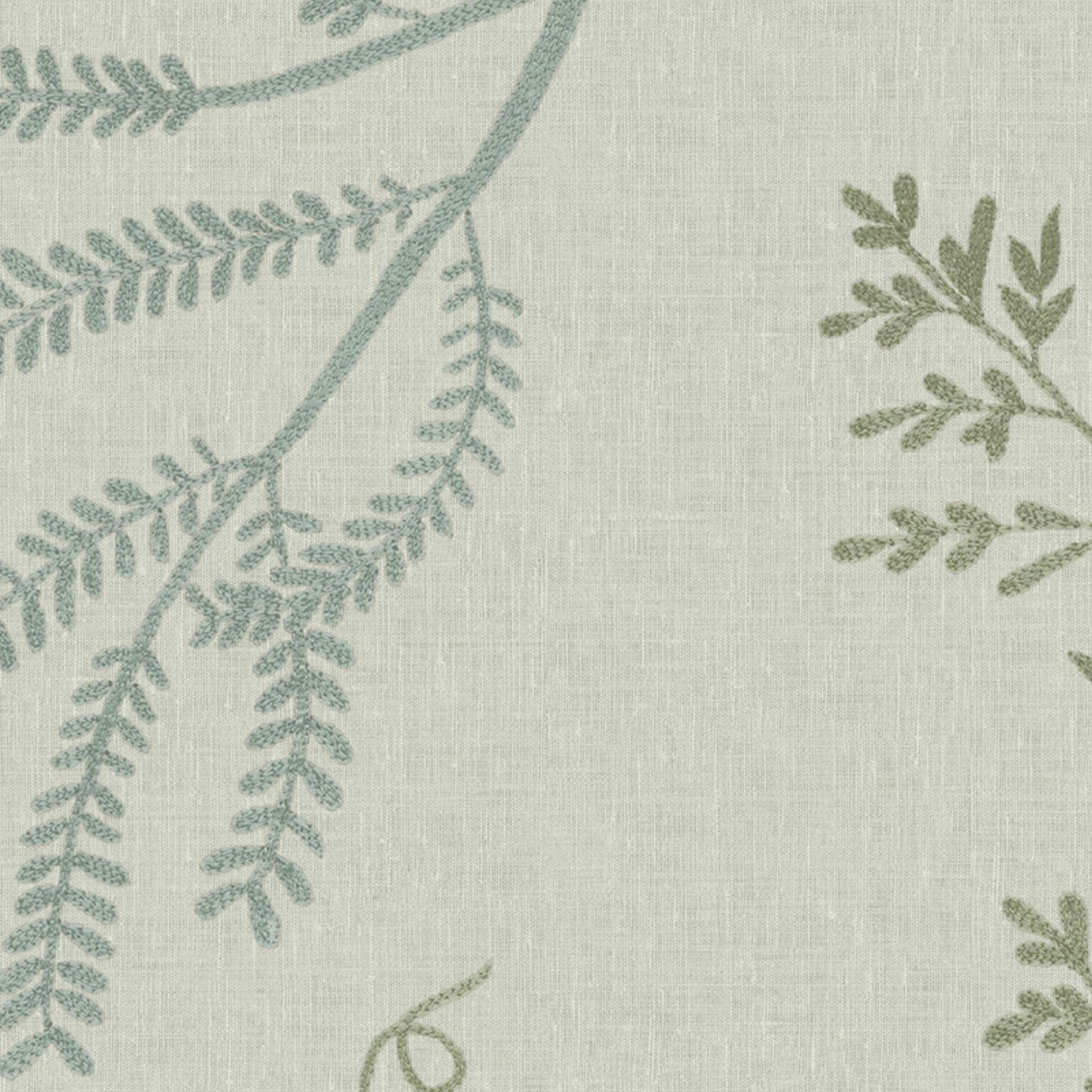 Multi - Next - Sage Stitch Floral Wallpaper - 4