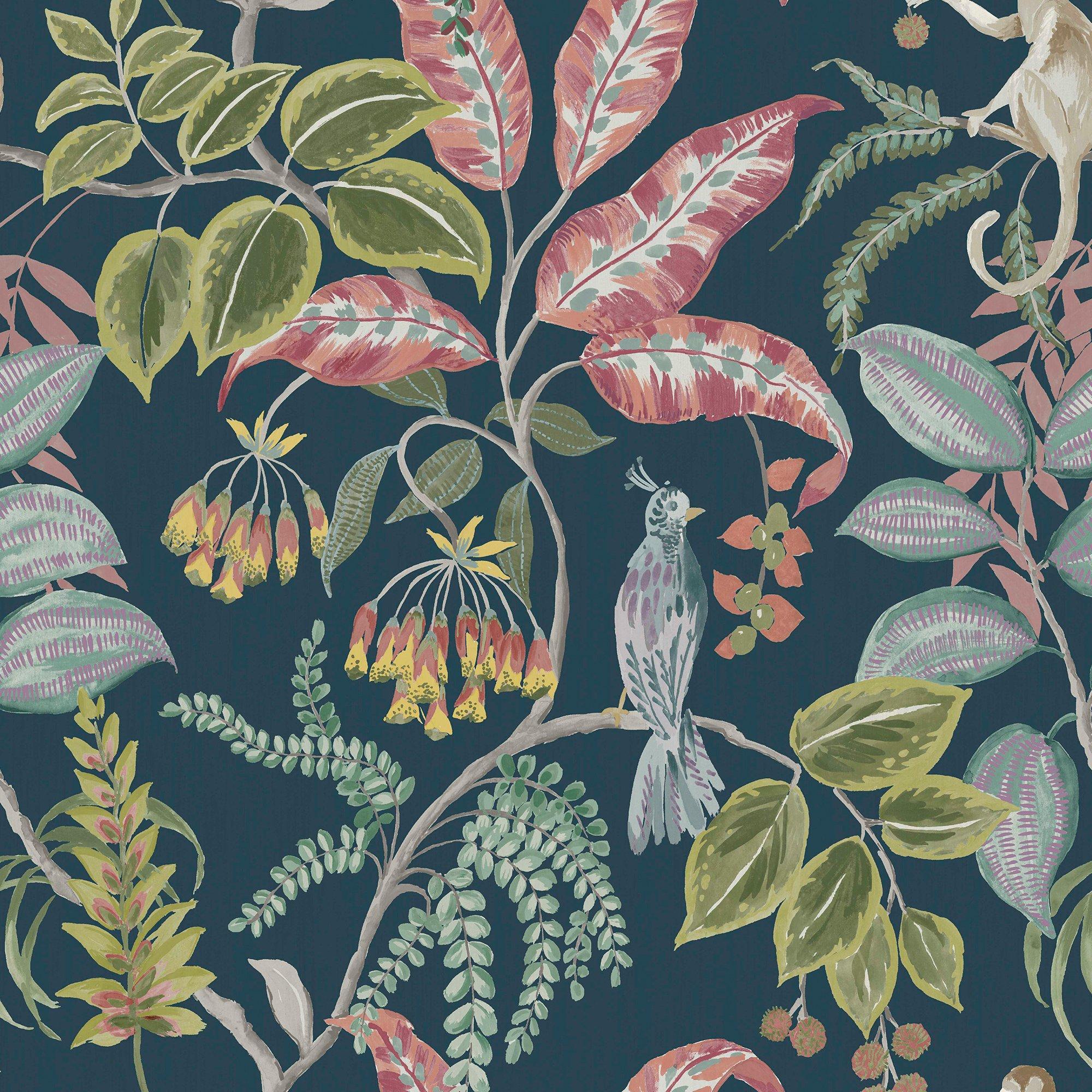 Multi - Next - Midnight Tropical Wonder Wallpaper - 1