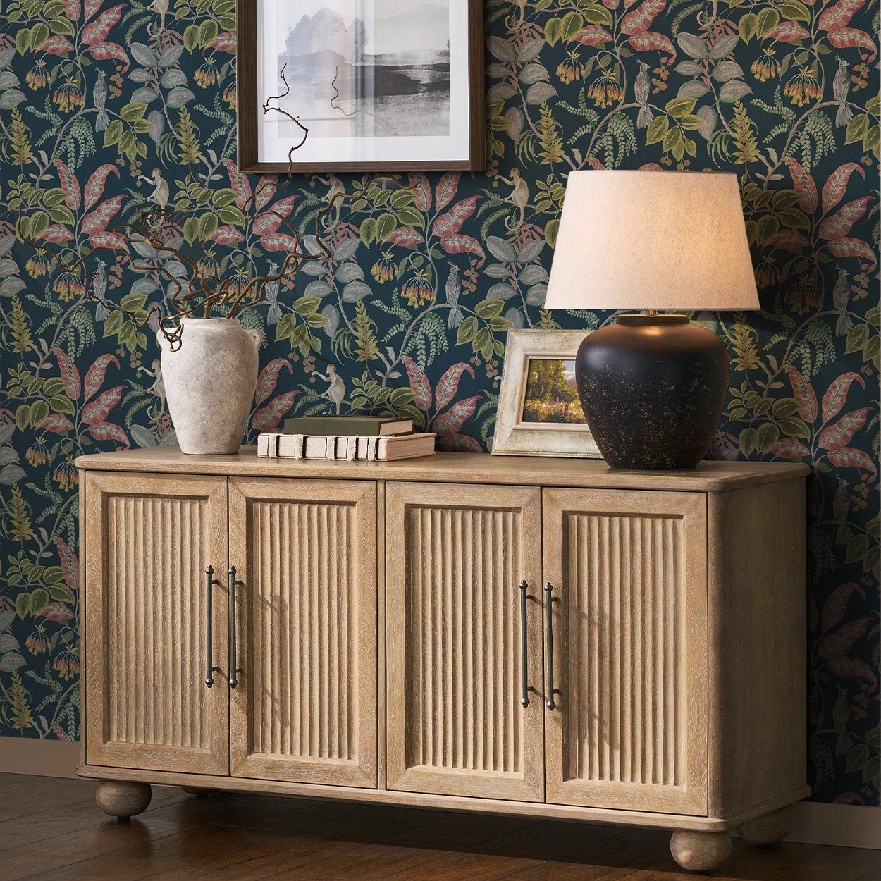 Multi - Next - Midnight Tropical Wonder Wallpaper - 2