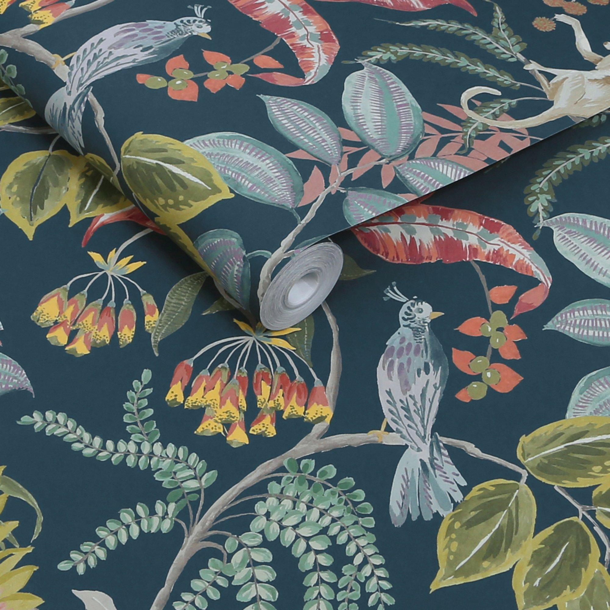 Multi - Next - Midnight Tropical Wonder Wallpaper - 3