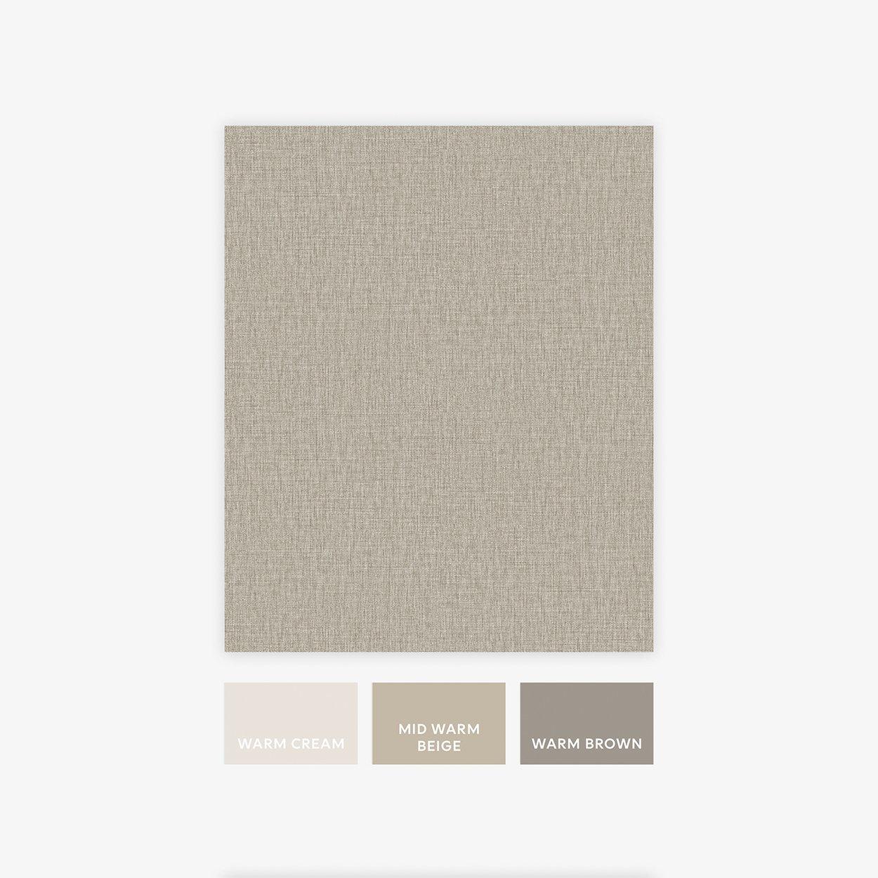 Beige - Next - Natural Linen Look Wallpaper - 5