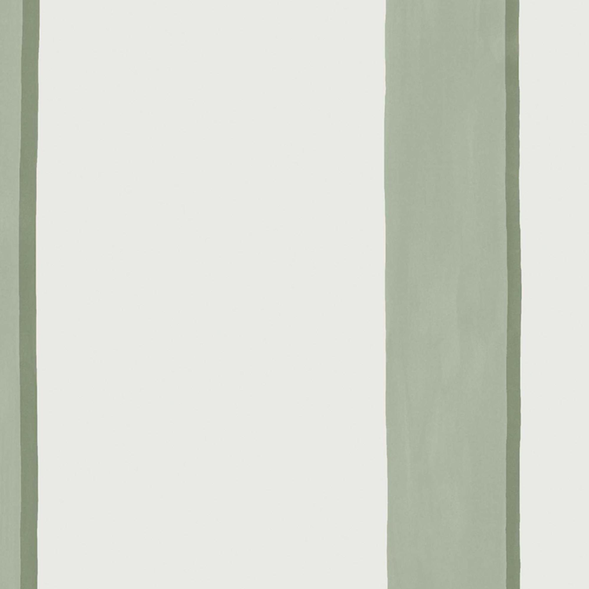 Green - Next - Green Painted Stripe Wallpaper - 4