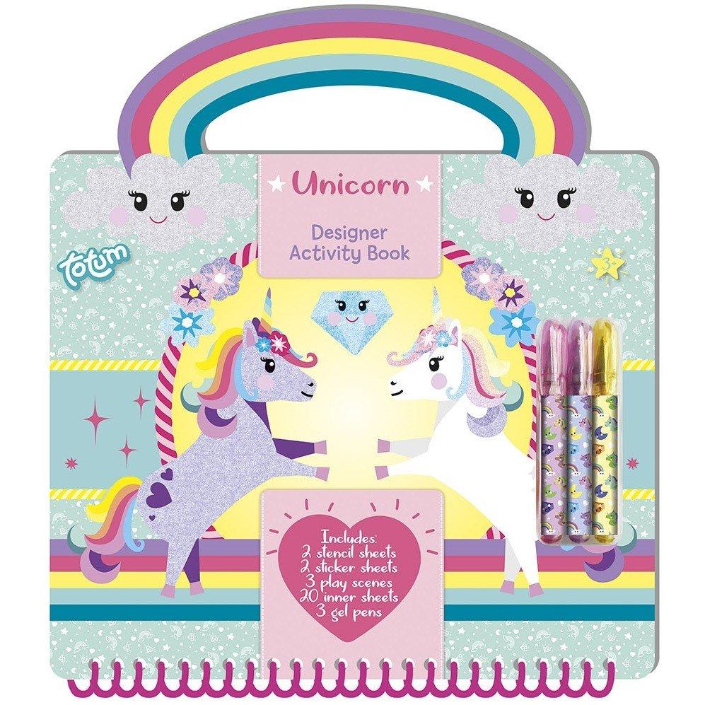 Multi - totum - Totum Unicorn Designer Acitvity Book