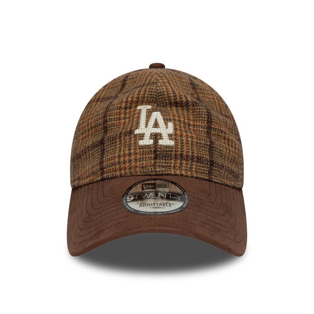 LA Braun/Stein - New Era - Mix Check 9TWENTY Knitted Adjustable New York Yankees Baseball Cap - 2