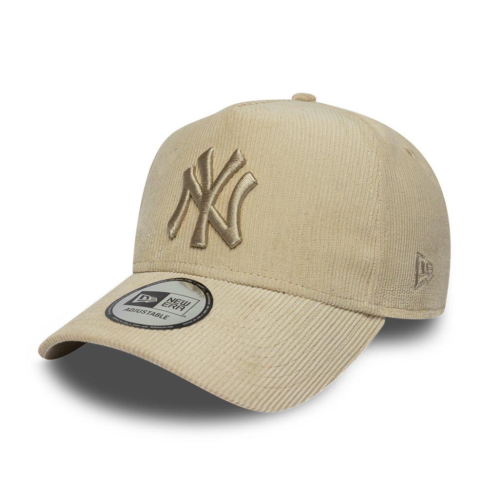 NY Stone/Stone - New Era - 9FORTY E-Frame Cord Snapback Cap - 1