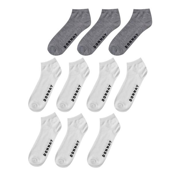 10 Pack Trainer Socks Mens