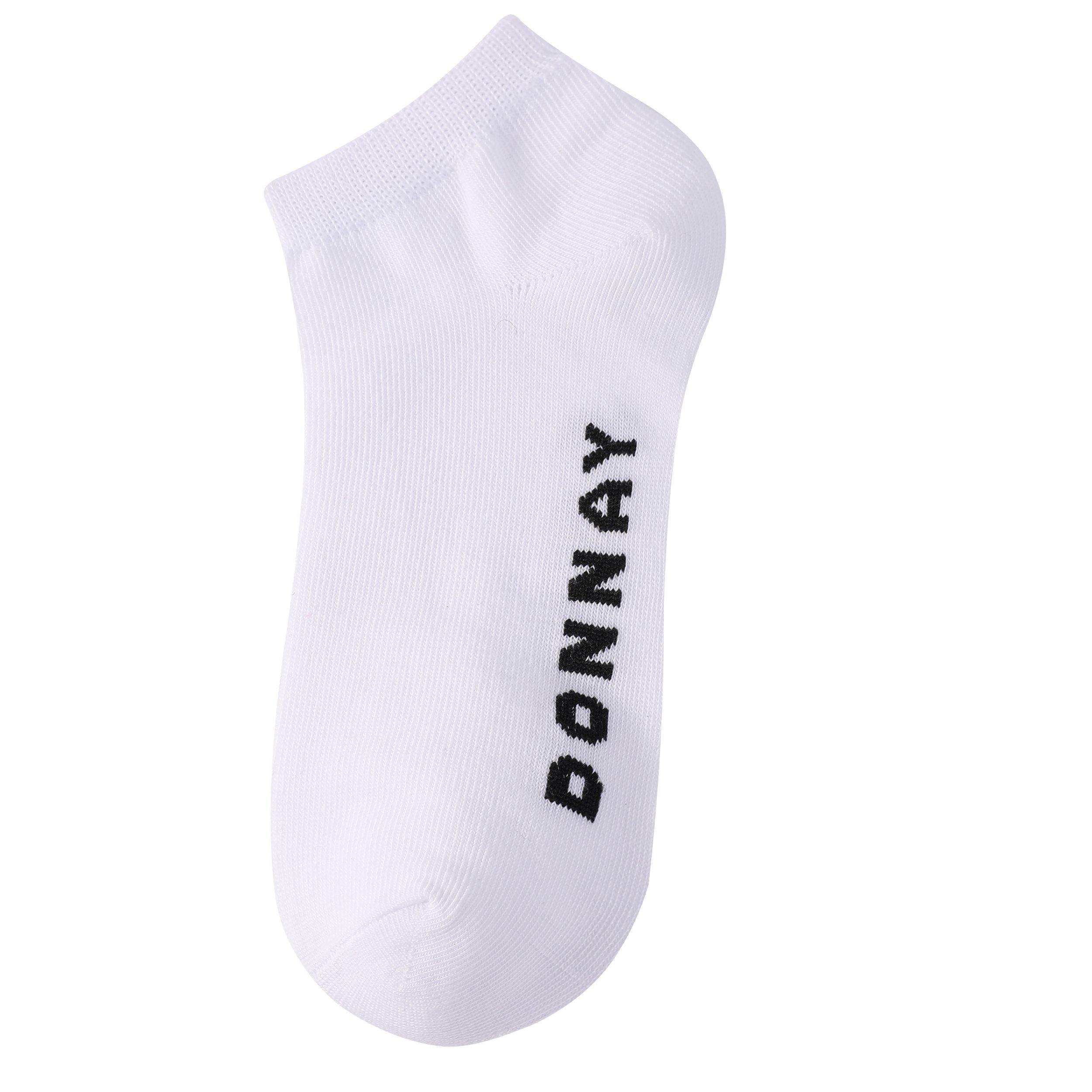 Branco - Donnay - 10 Pack Trainer Socks Plus Size - 3
