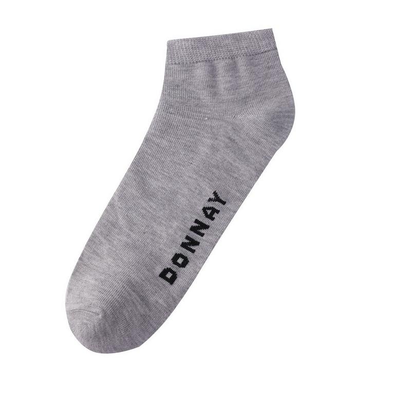 Blanc - Donnay - 10 pack trainer socks plus size mens - 4