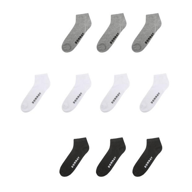 10 Pack Trainer Socks Mens
