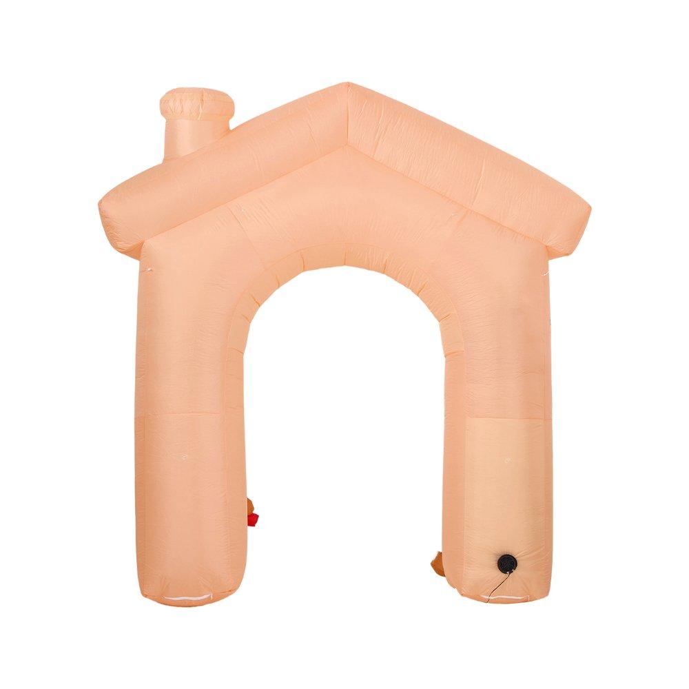 Multi - LIFE IDEAS - 3.3M Christmas Inflatable Archway - 3