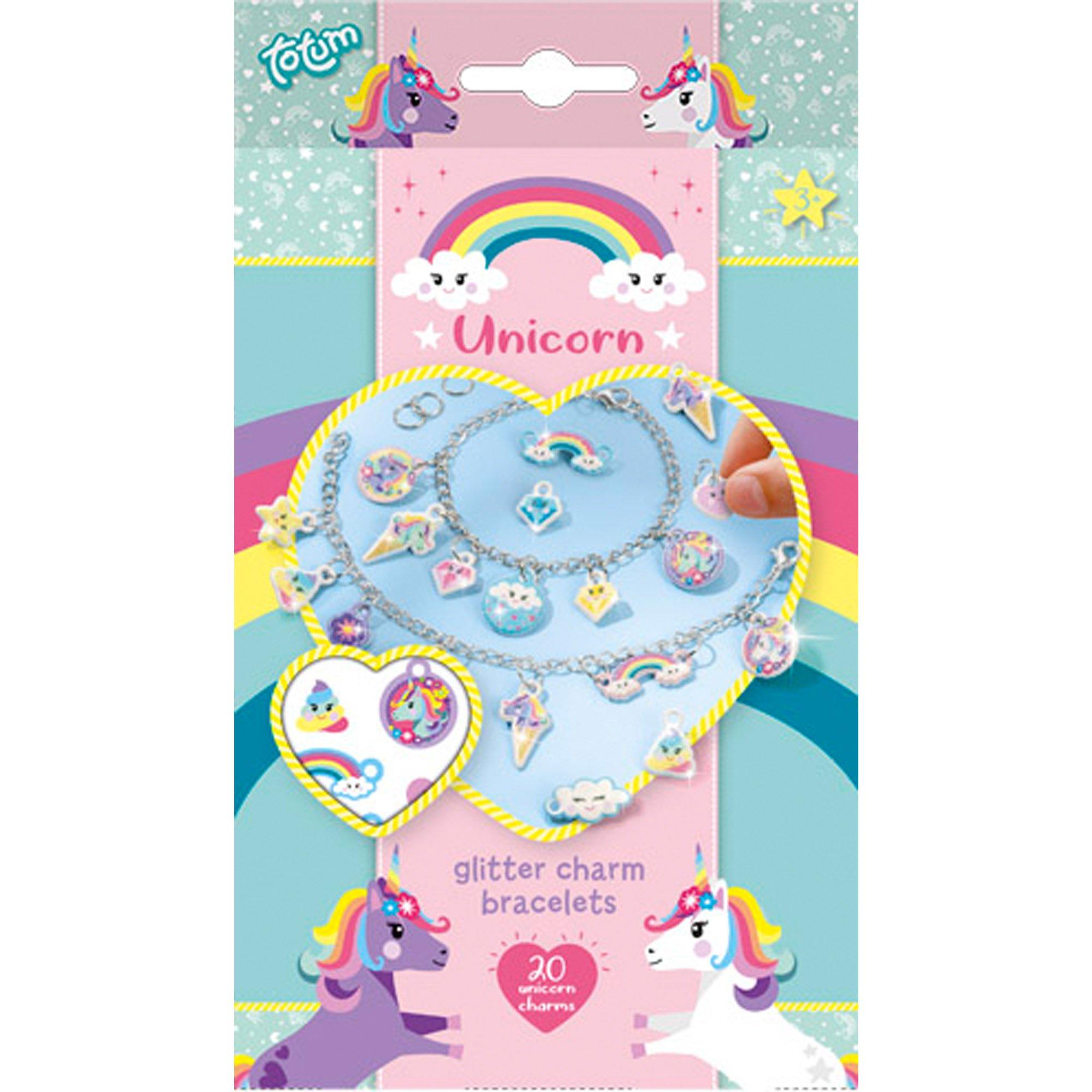 Multi - totum - Totum Unicorn Puffy Charm Bracelets - 1