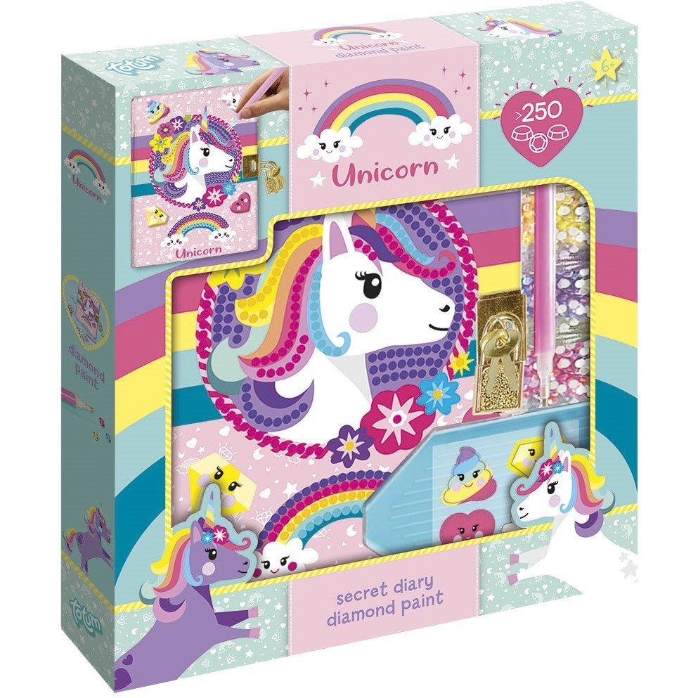 totum Totum Unicorn Secret Diary Diamopnd painting