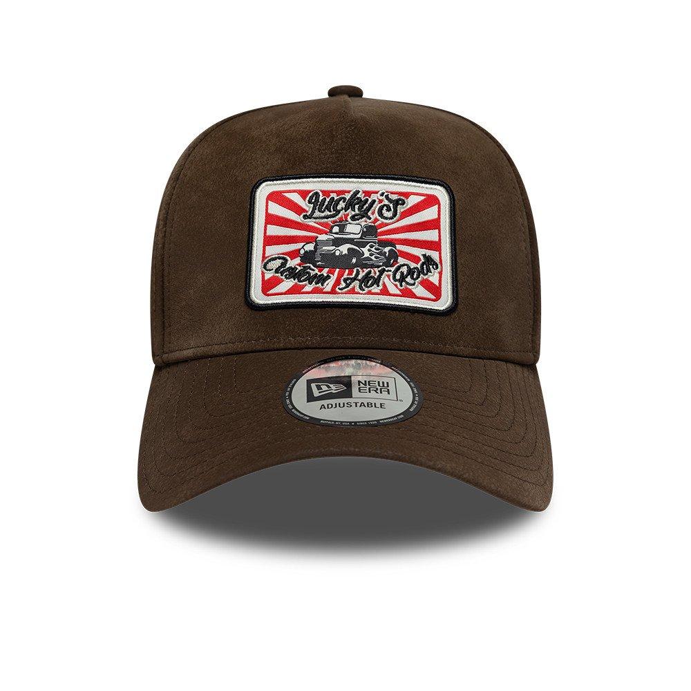 Brown - New Era - Moto PU Patch E-Frame Snapback Cap - 2