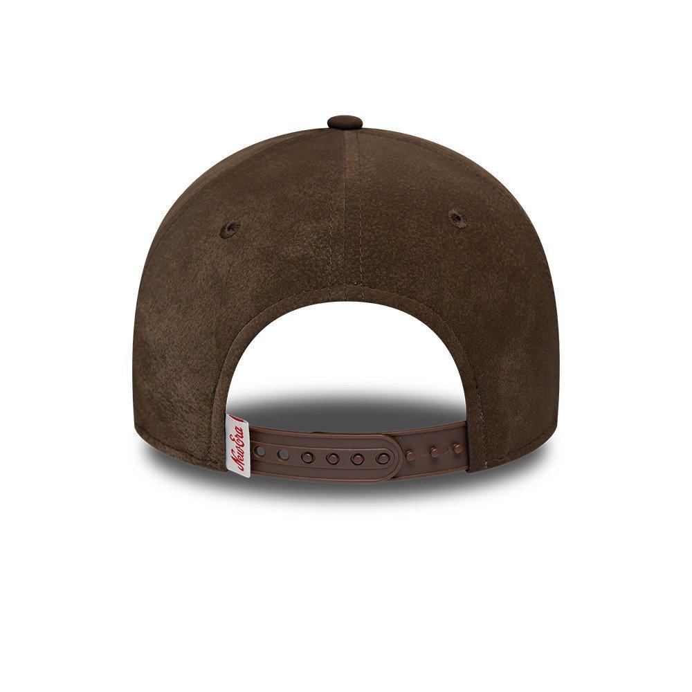 Brown - New Era - Moto PU Patch E-Frame Snapback Cap - 4