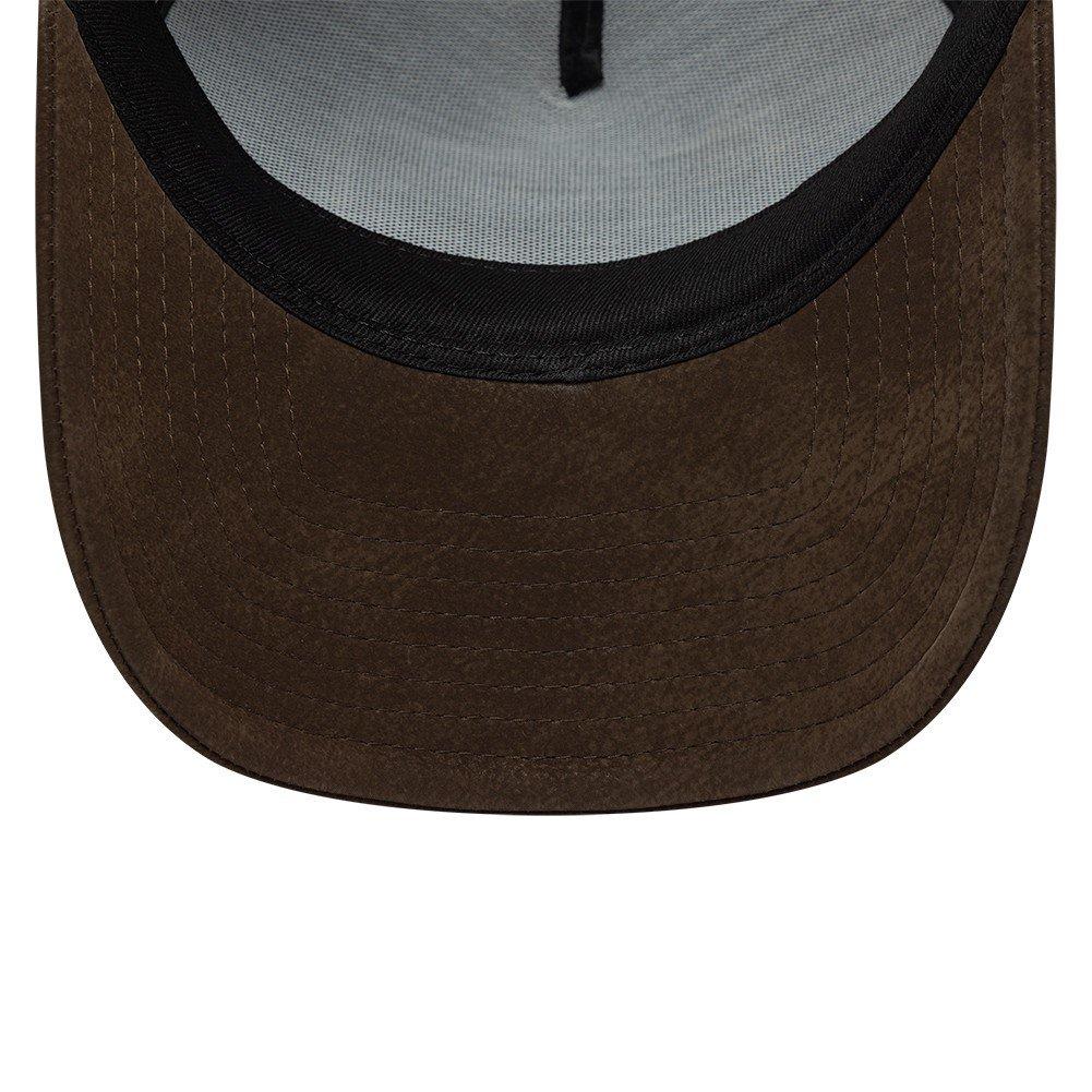Brown - New Era - Moto PU Patch E-Frame Snapback Cap - 5