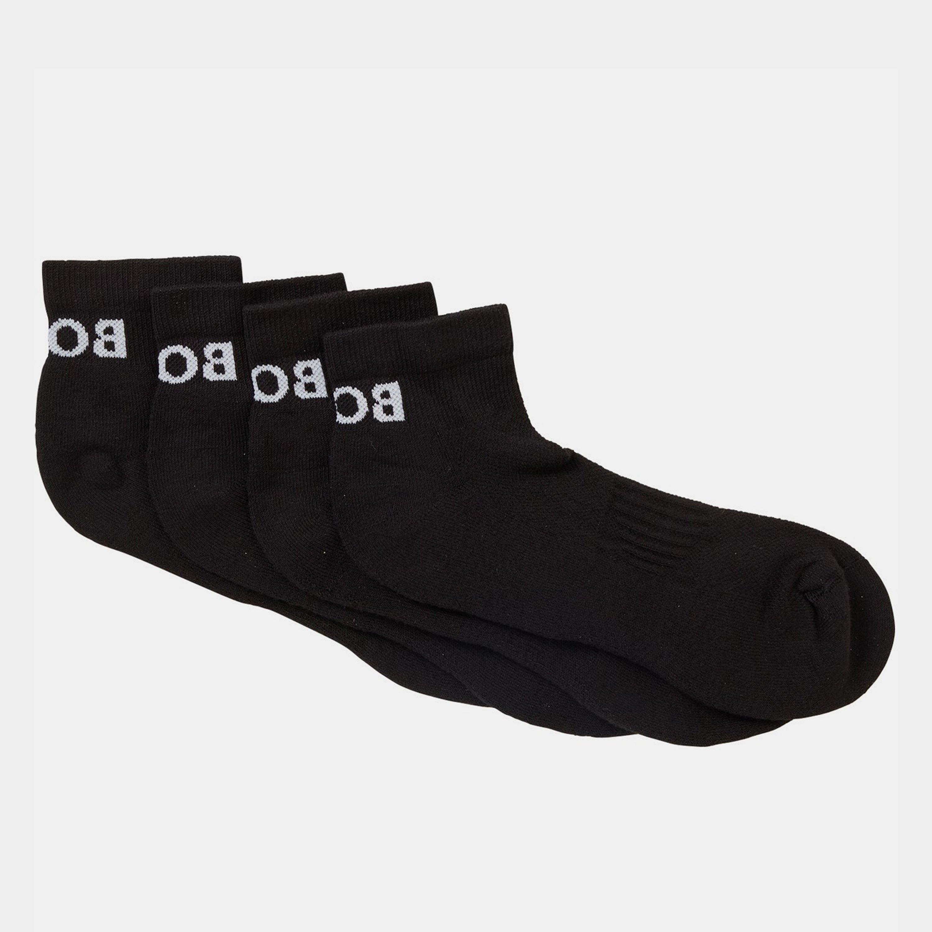 Boss Men's 2 Pack Sport Ankle Socks - Black 001 - 9-11