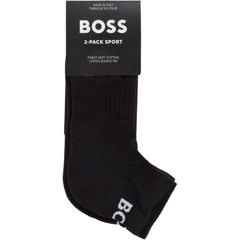 Noir 001 - Boss Bodywear - 2 Pack Sport Ankle Socks - 3