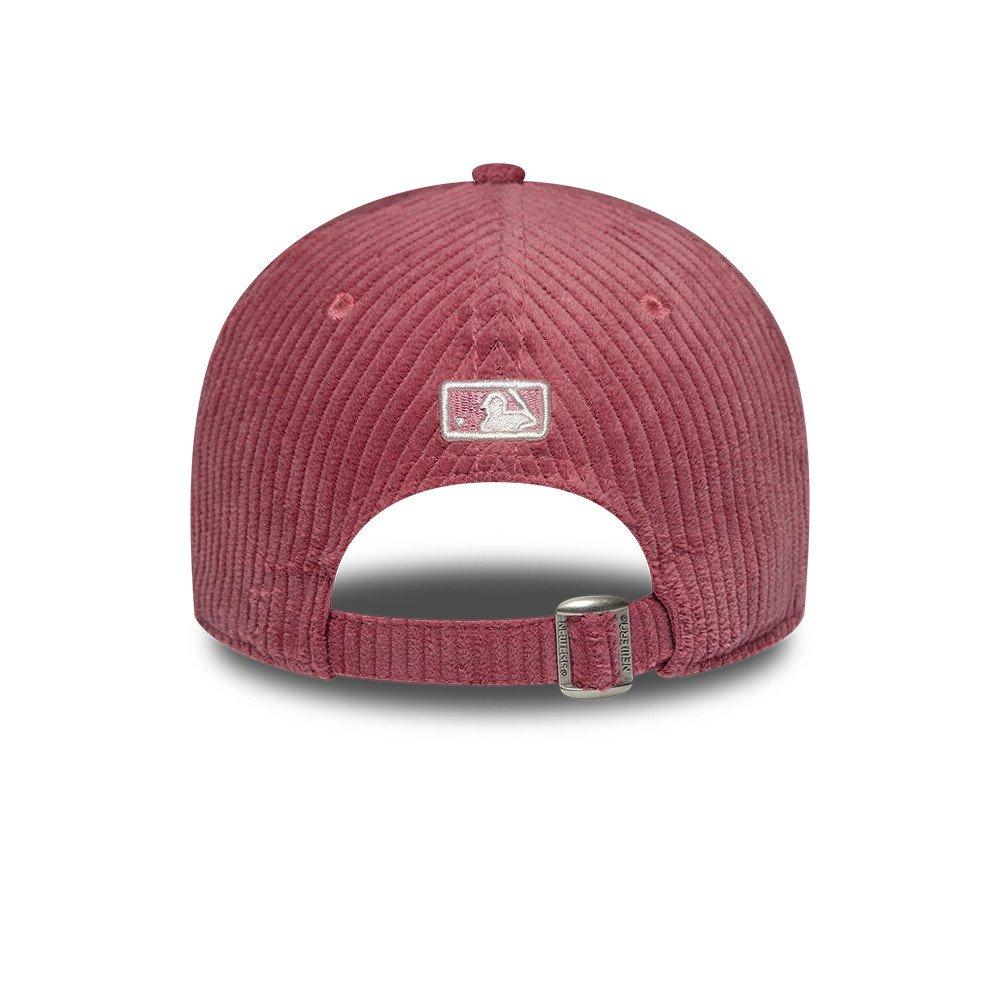 NY Pink - New Era - Womens 9FORTY M-Crown Chunky Cord Cap - 4