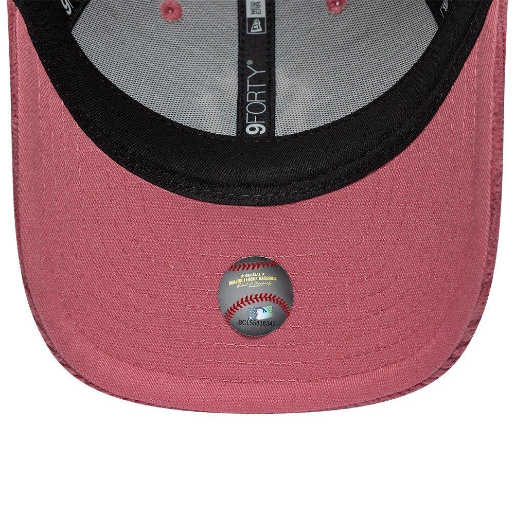 NY Pink - New Era - Womens 9FORTY M-Crown Chunky Cord Cap - 5