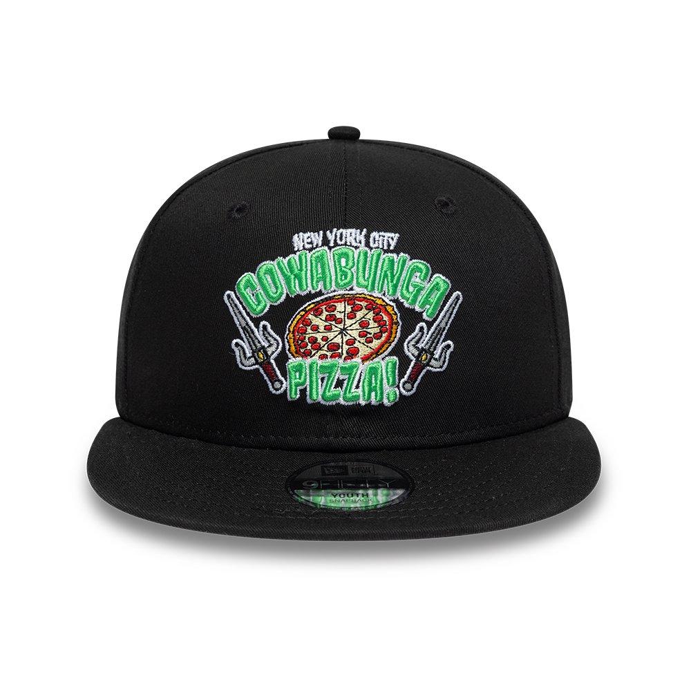 TMNT Black - New Era - Kids TMNT 9FIFTY Snapback Flat Peak Cap - 2