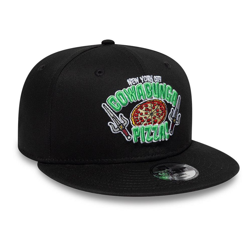 TMNT Black - New Era - Kids TMNT 9FIFTY Snapback Flat Peak Cap - 3