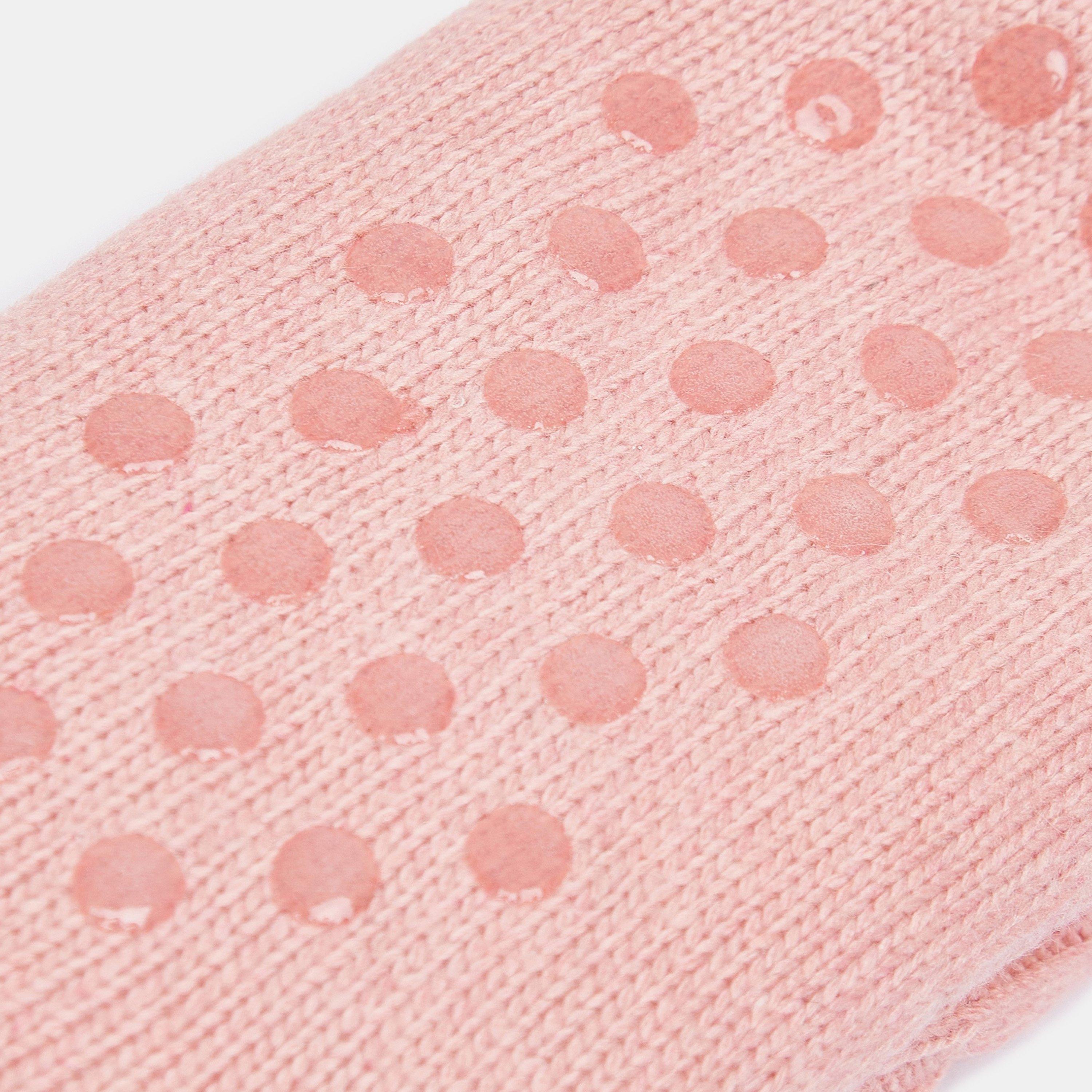 Dusty Pink - Barbour - Cable Knit Lounge Socks - 4