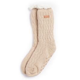 Barbour Cable Knit Lounge Socks