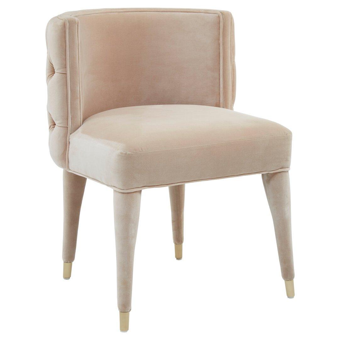 Fifty Five South  Villi Tufted Backrest Chair Beige