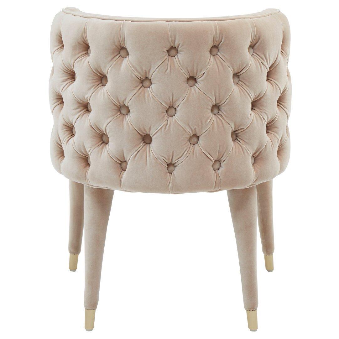 Beige - Fifty Five South - Villi Beige Tufted Backrest Chair - 3