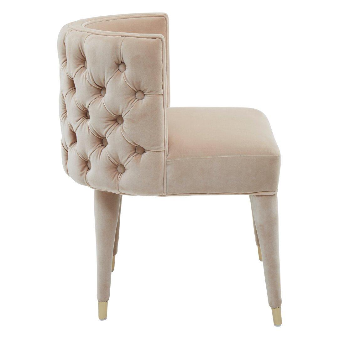 Beige - Fifty Five South - Villi Beige Tufted Backrest Chair - 4