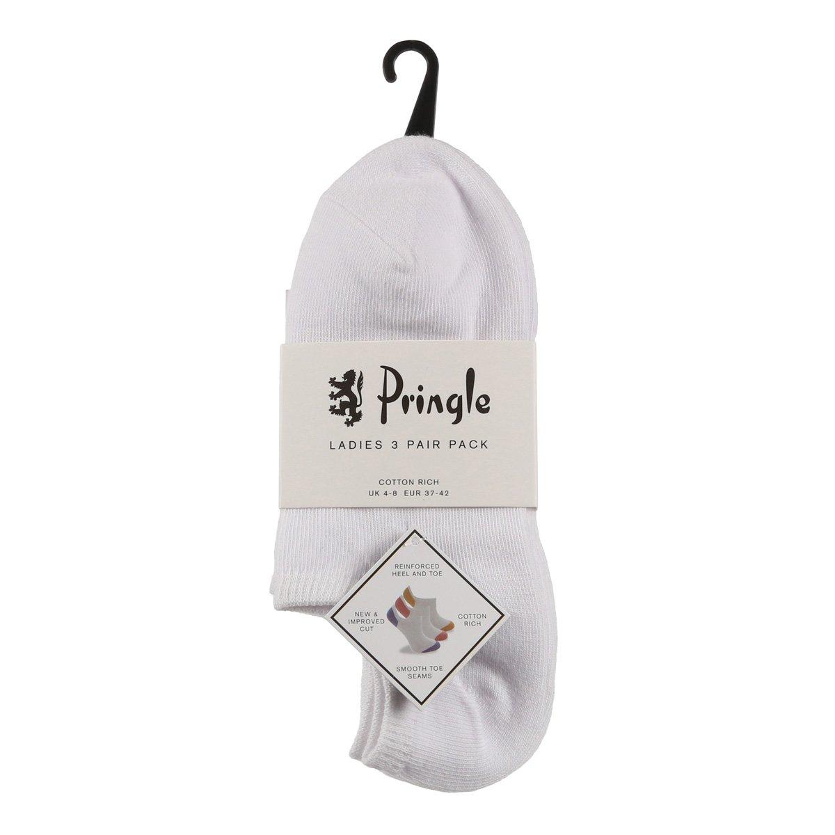 Bianco - Pringle - Secret Socks 3 Pack Ladies - 2
