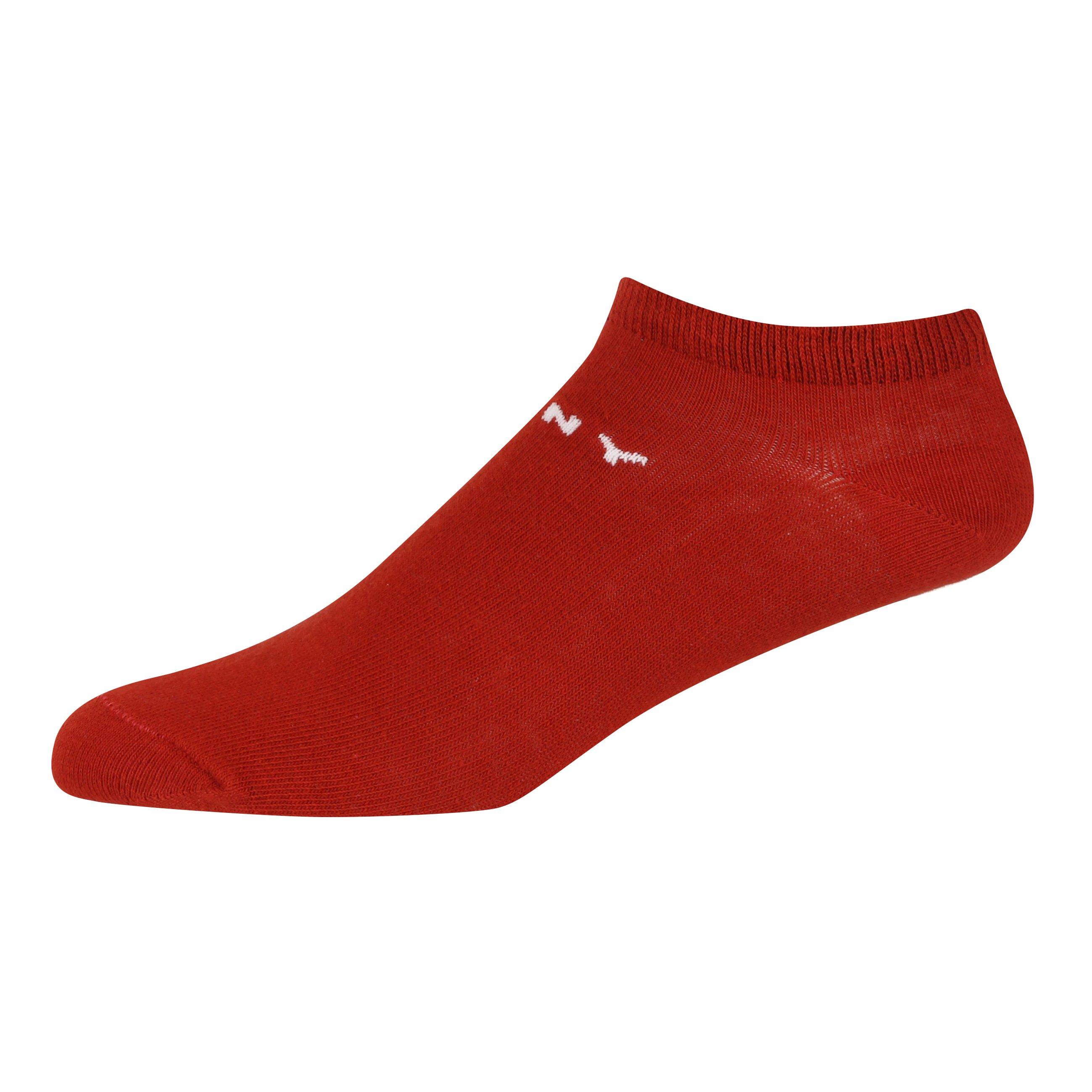 Red/Wht/Blk - DKNY - Farah 3 Pack of Liner Socks Womens - 2