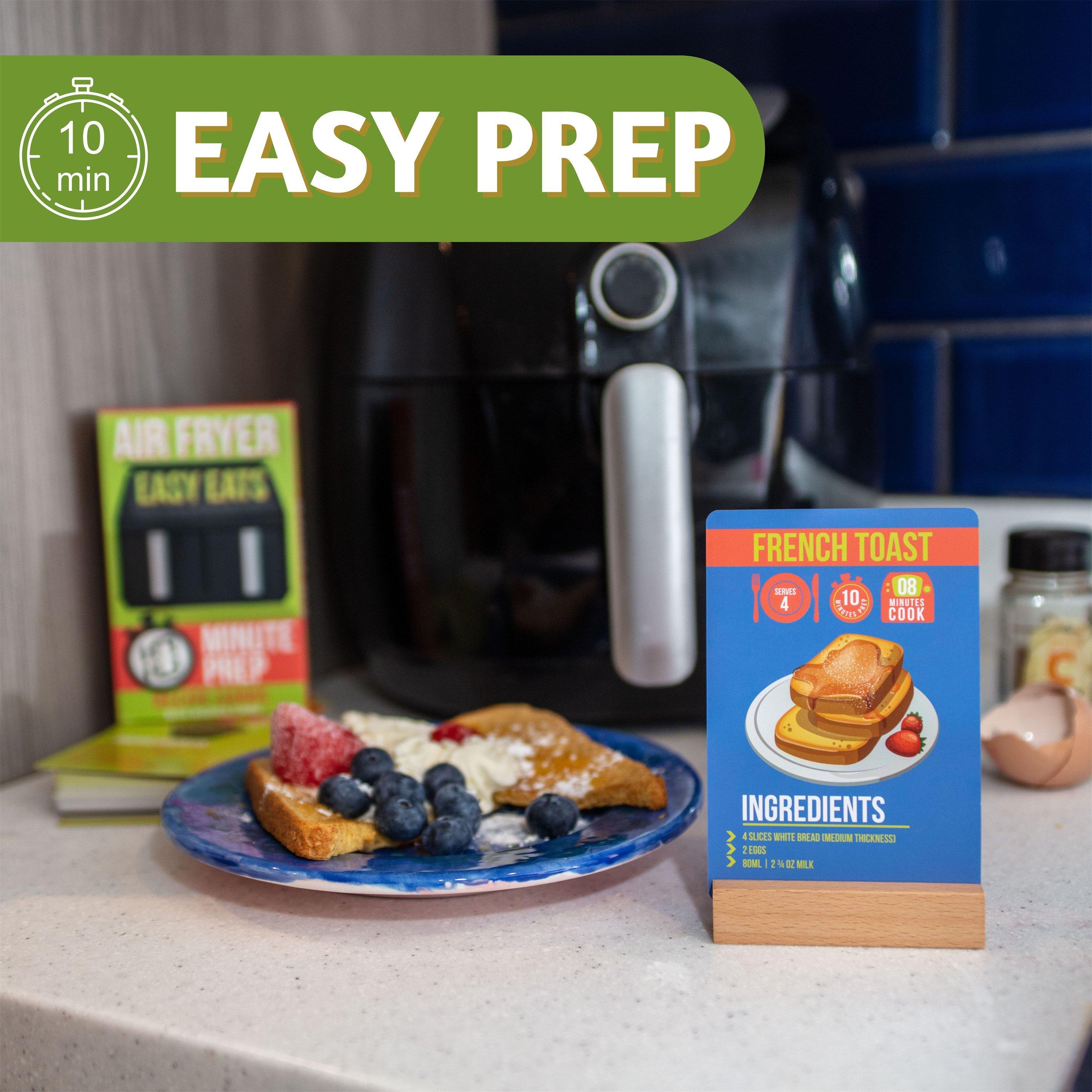 None - Boxer Gifts - Easy Eats Air Fryer Recipe Cards  Fun Recipe Card - 3