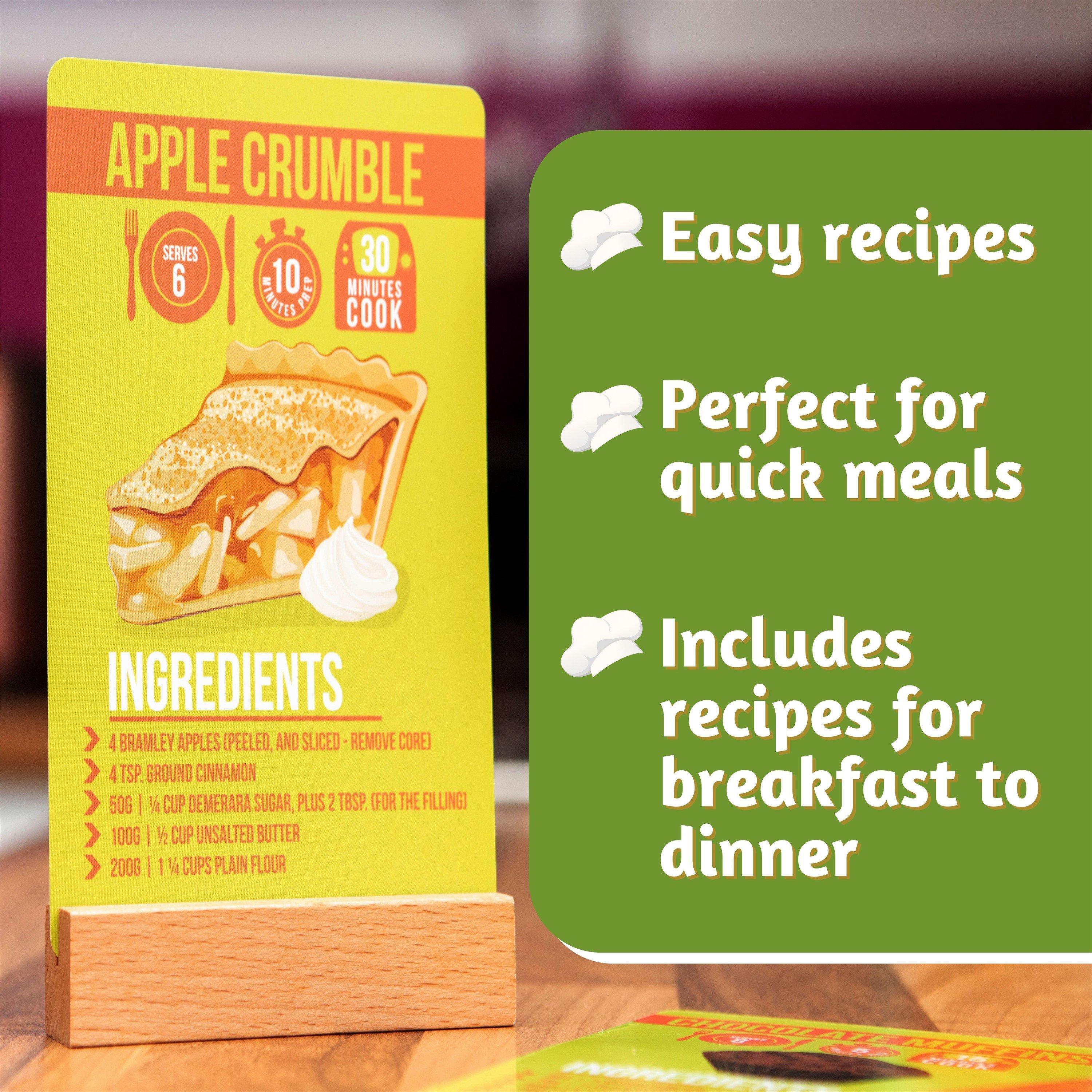 None - Boxer Gifts - Easy Eats Air Fryer Recipe Cards  Fun Recipe Card - 5