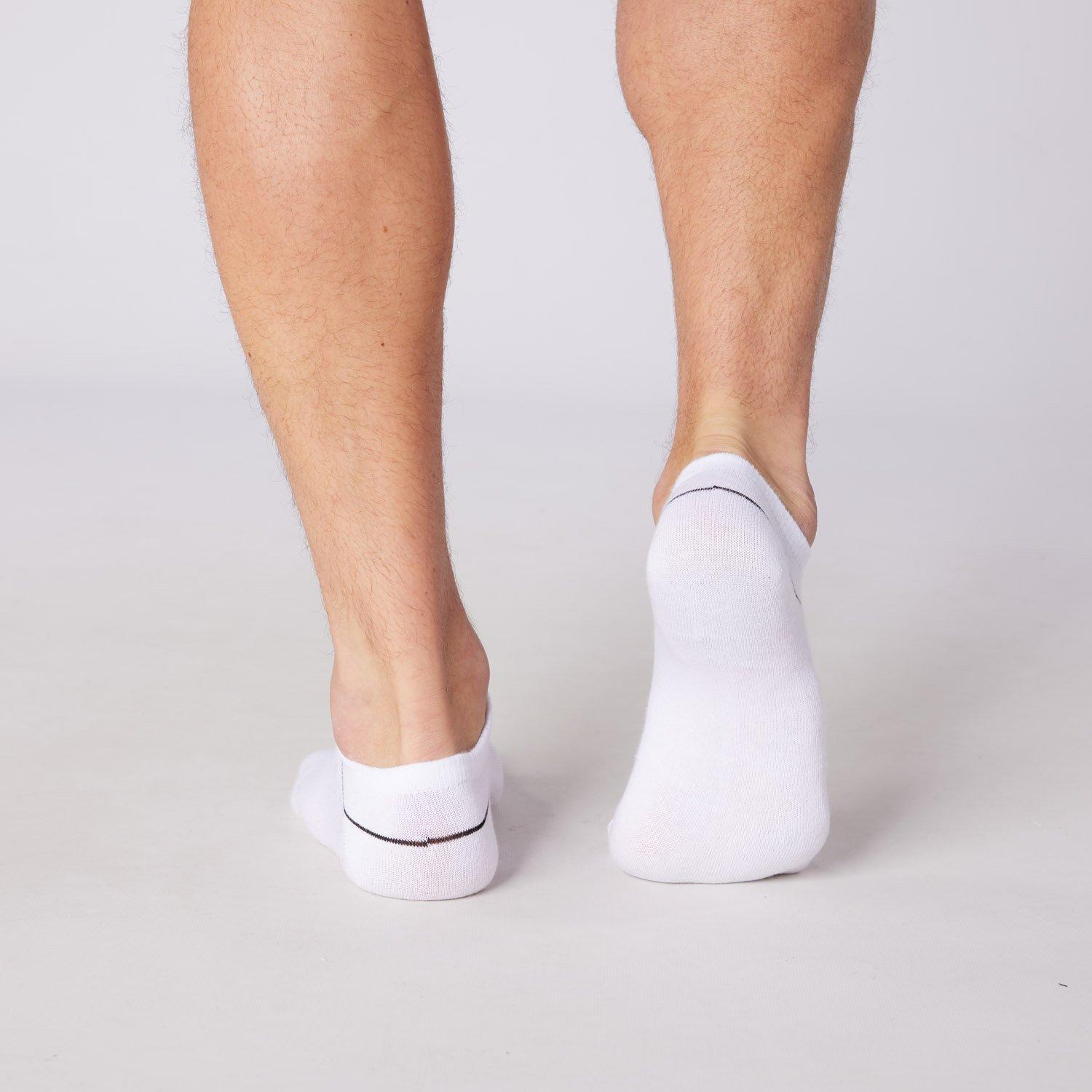 White - DKNY - 3 pack Mens Trainer Liners Jefferson - 7