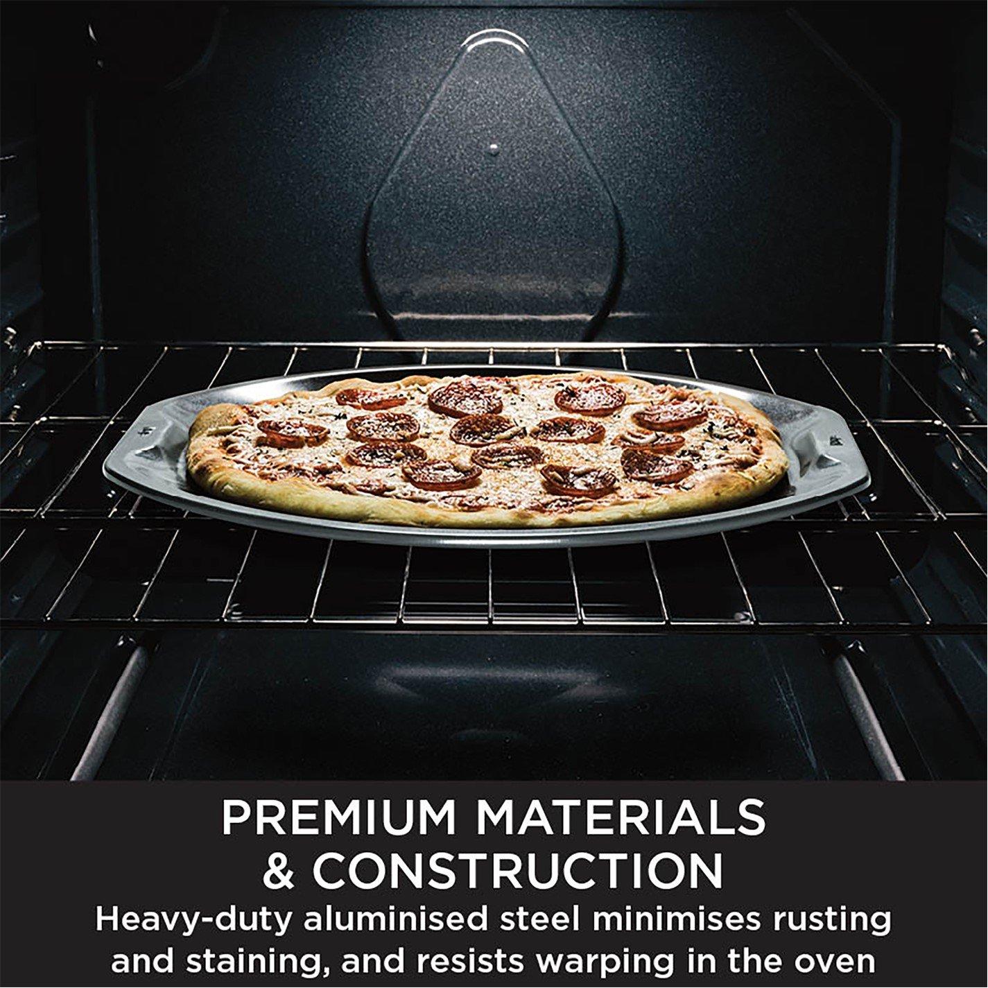 Grey - Ninja - Ninja Foodi ZEROSTICK Pizza Tray, 13 x 33cm - 4