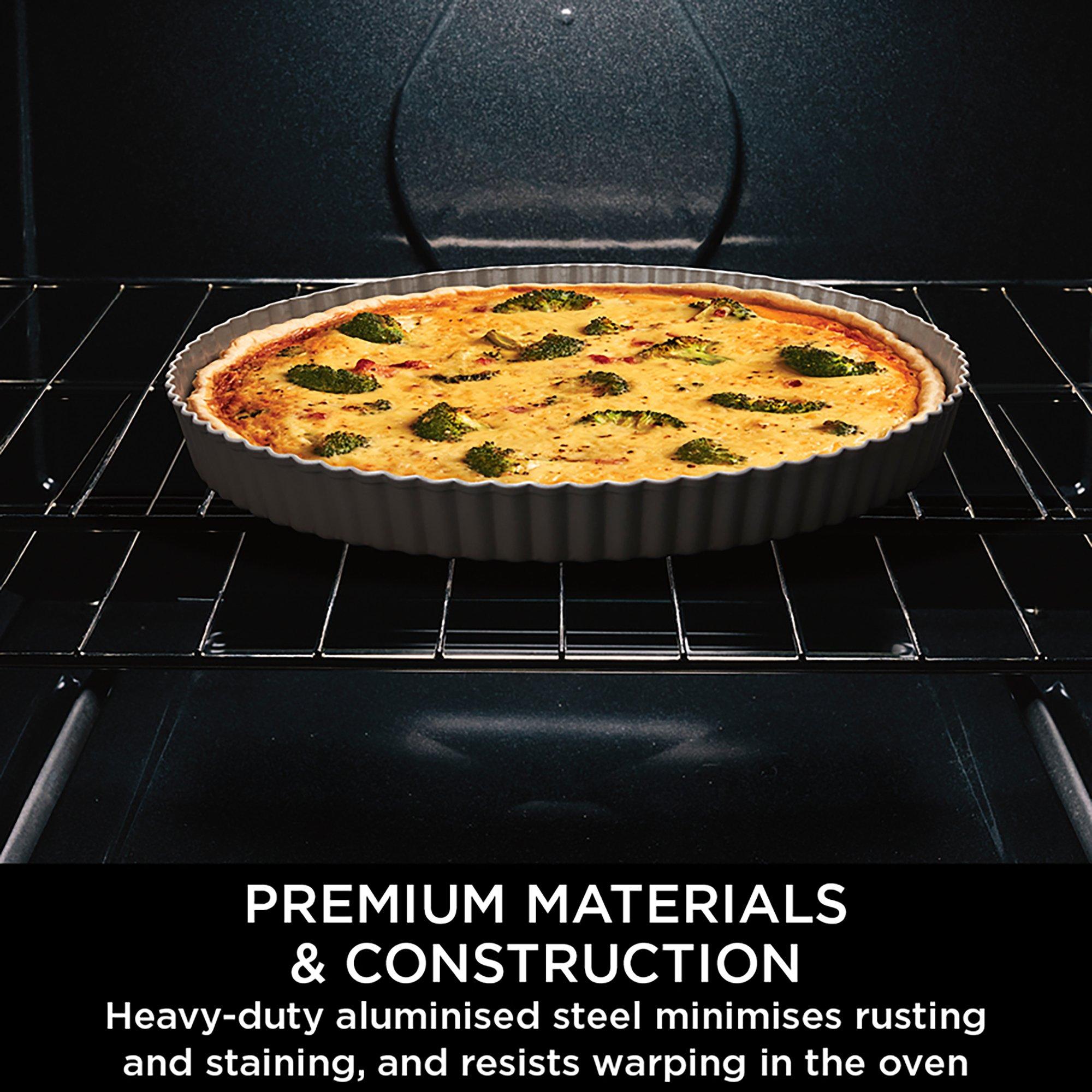 Grey - Ninja - Ninja Foodi ZEROSTICK Pie, Tart & Flan Tin - 3