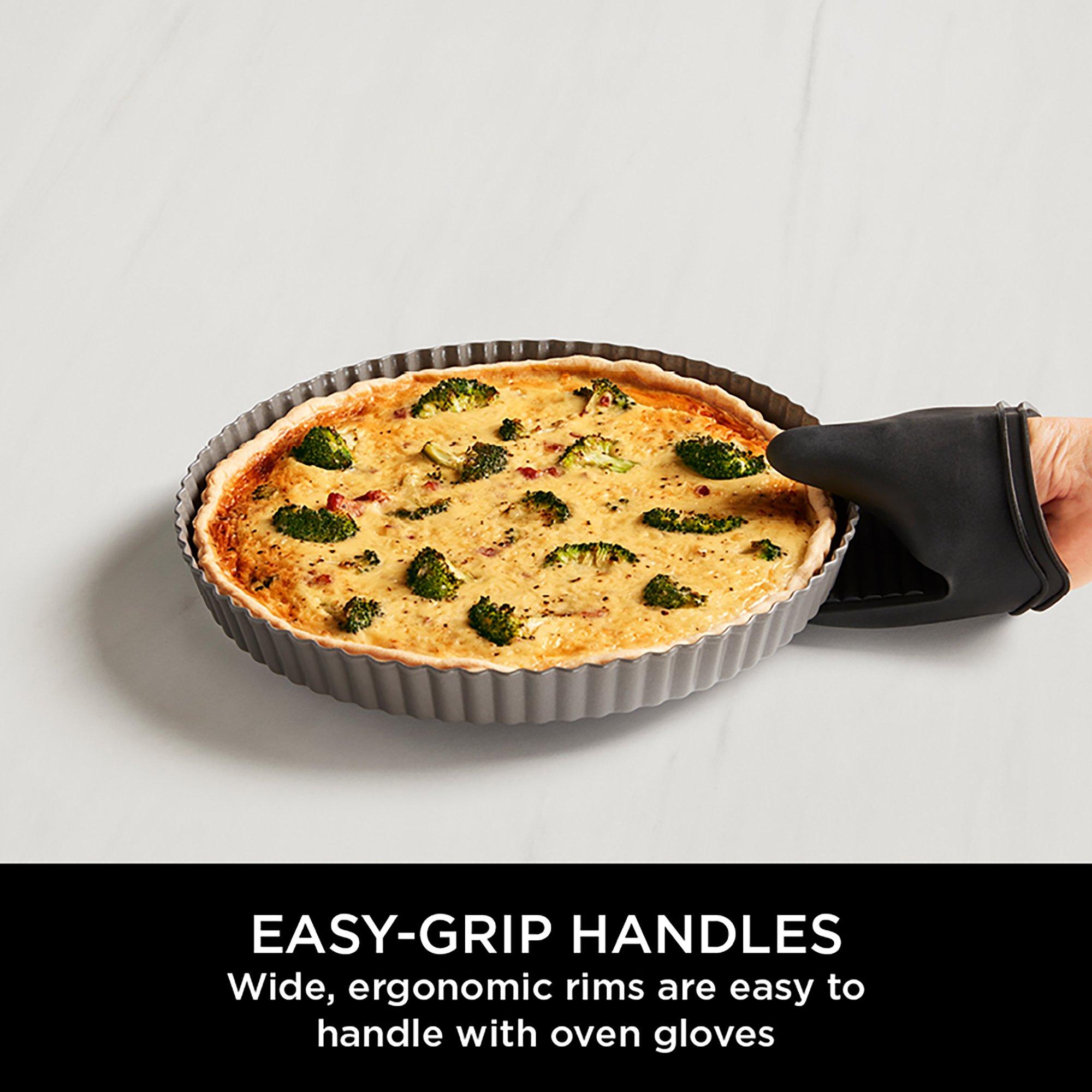 Grey - Ninja - Ninja Foodi ZEROSTICK Pie, Tart & Flan Tin - 4