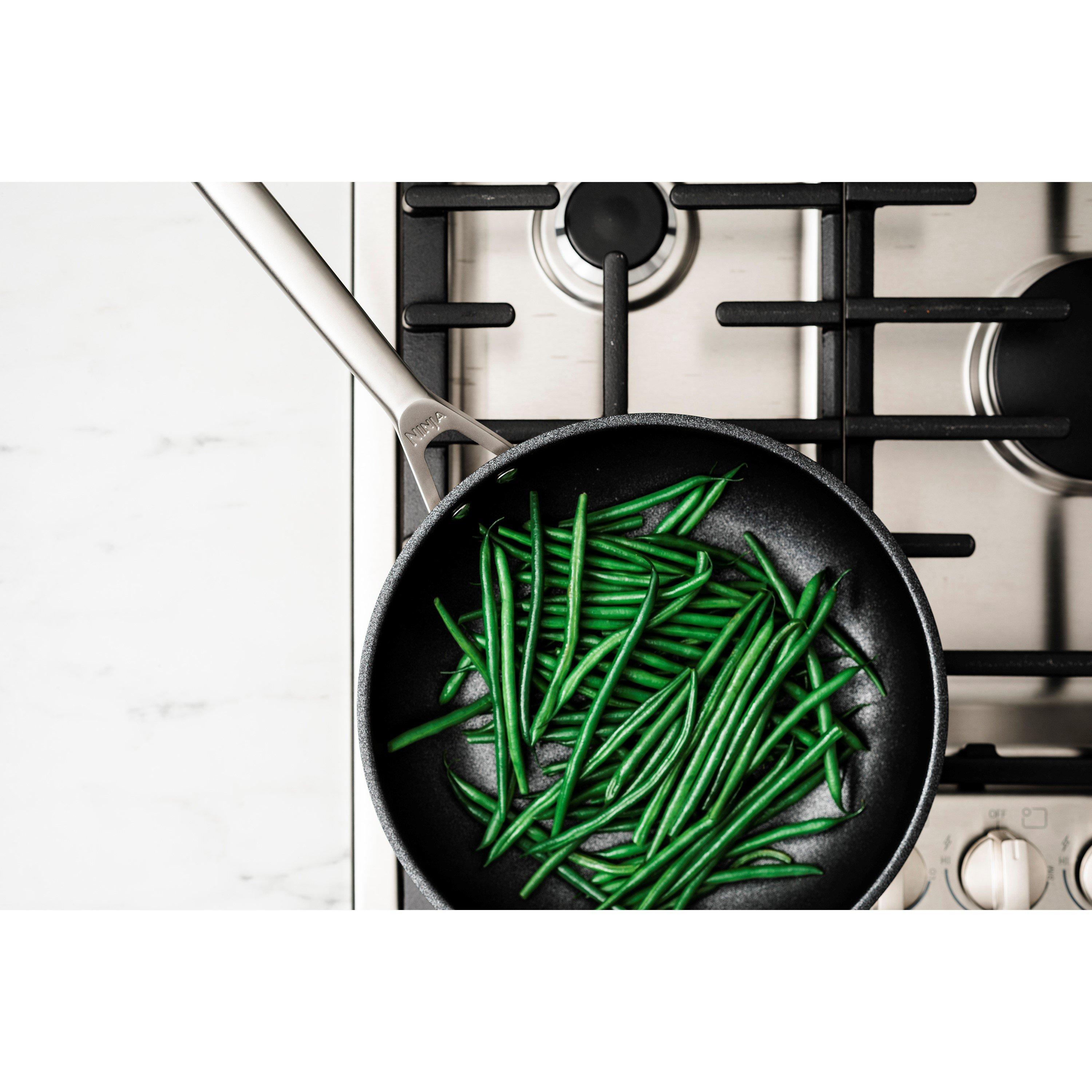 Stainless Steel - Ninja - Ninja Foodi ZEROSTICK 28cm Frying Pan C60028UK - 2