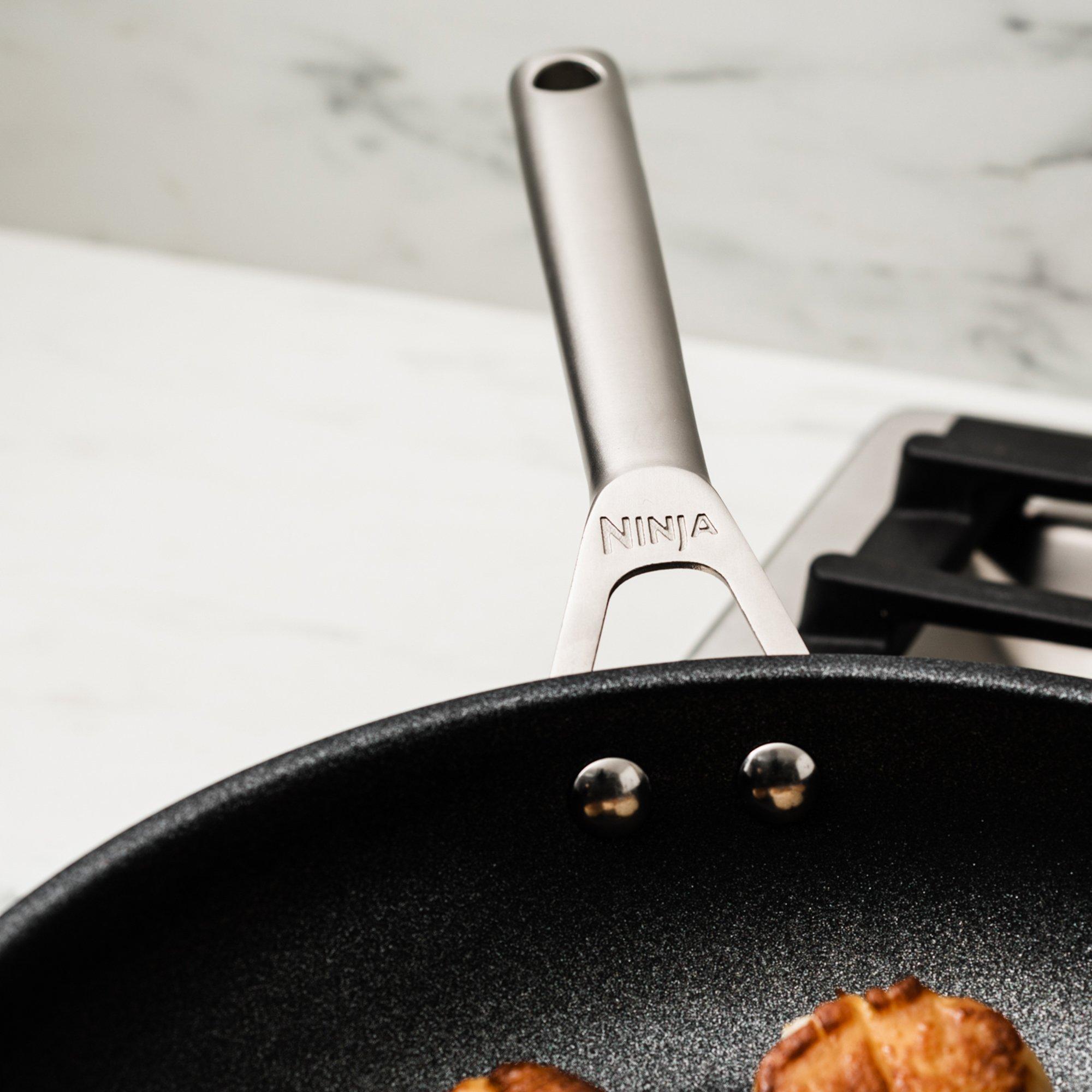 Stainless Steel - Ninja - Ninja Foodi ZEROSTICK 28cm Frying Pan C60028UK - 5