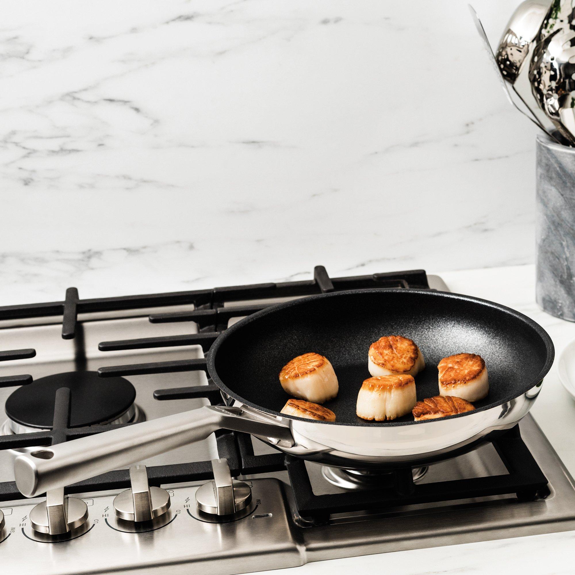 Stainless Steel - Ninja - Ninja Foodi ZEROSTICK 28cm Frying Pan C60028UK - 10