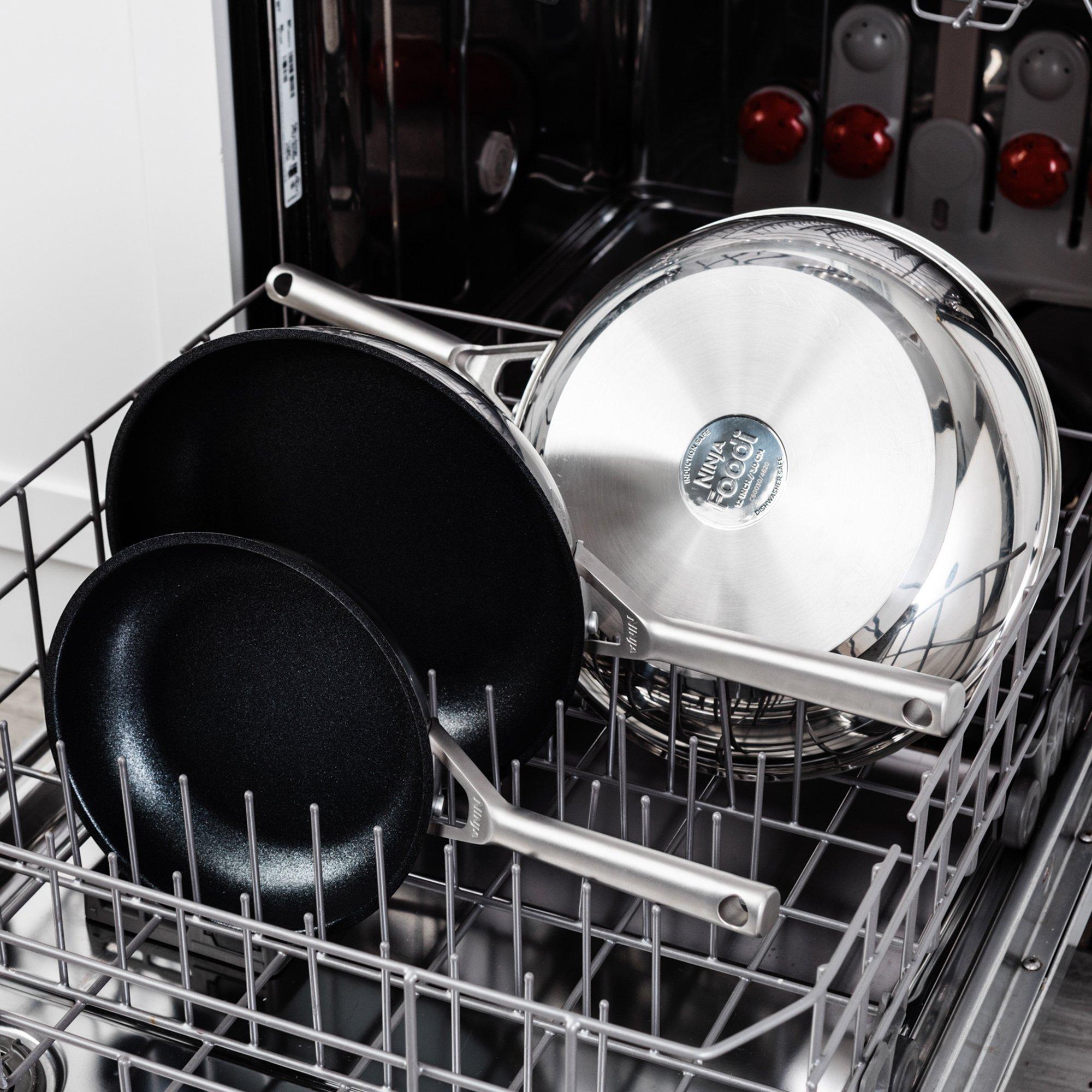 Stainless Steel - Ninja - Foodi ZEROSTICK 30cm Frying Pan - C60030UK - 6