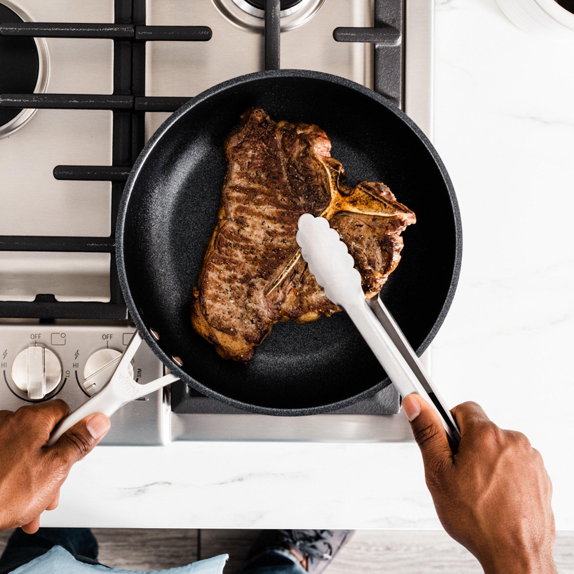 Stainless Steel - Ninja - Foodi ZEROSTICK 30cm Frying Pan - C60030UK - 10