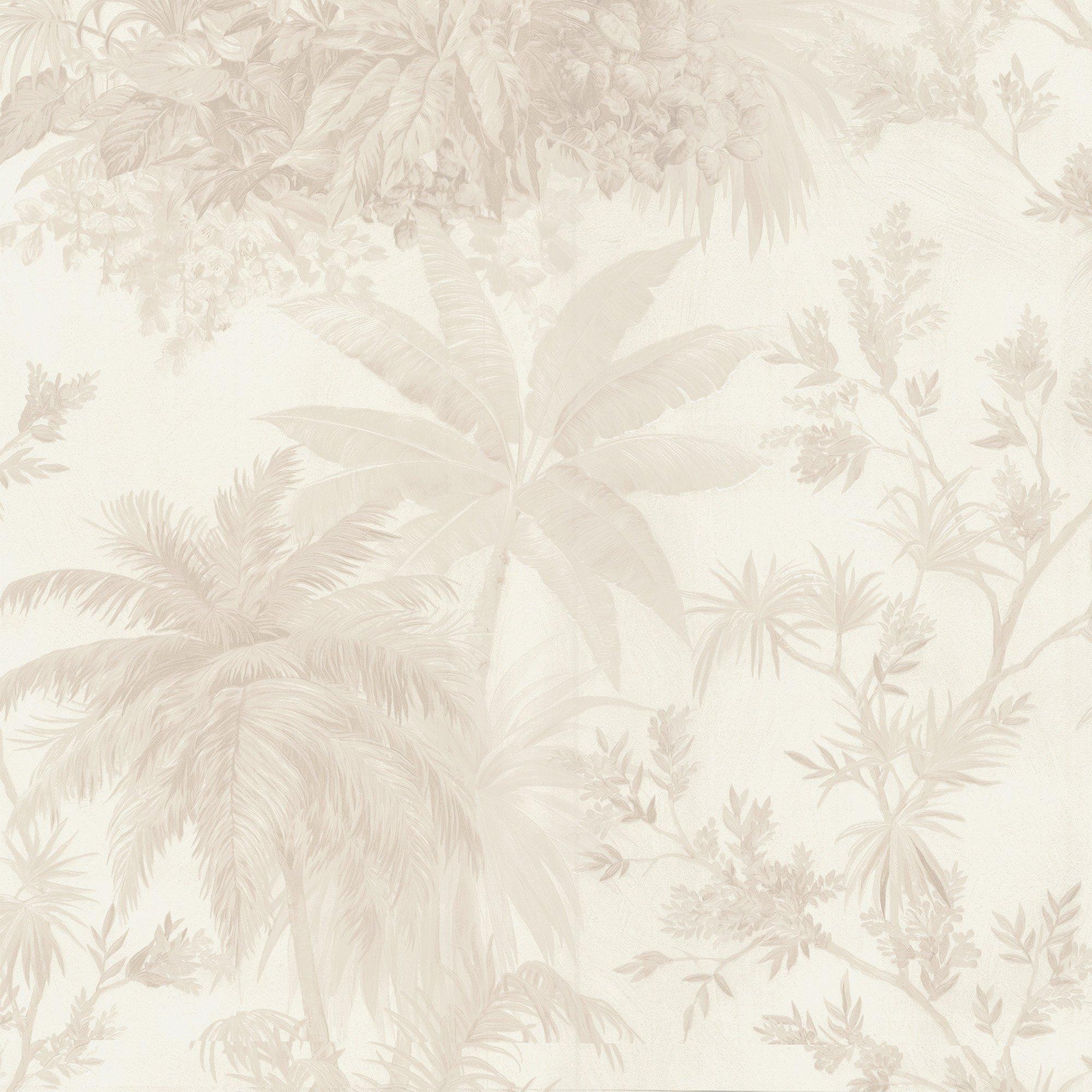 White - Boutique - Bali Pearl Wallpaper - 1
