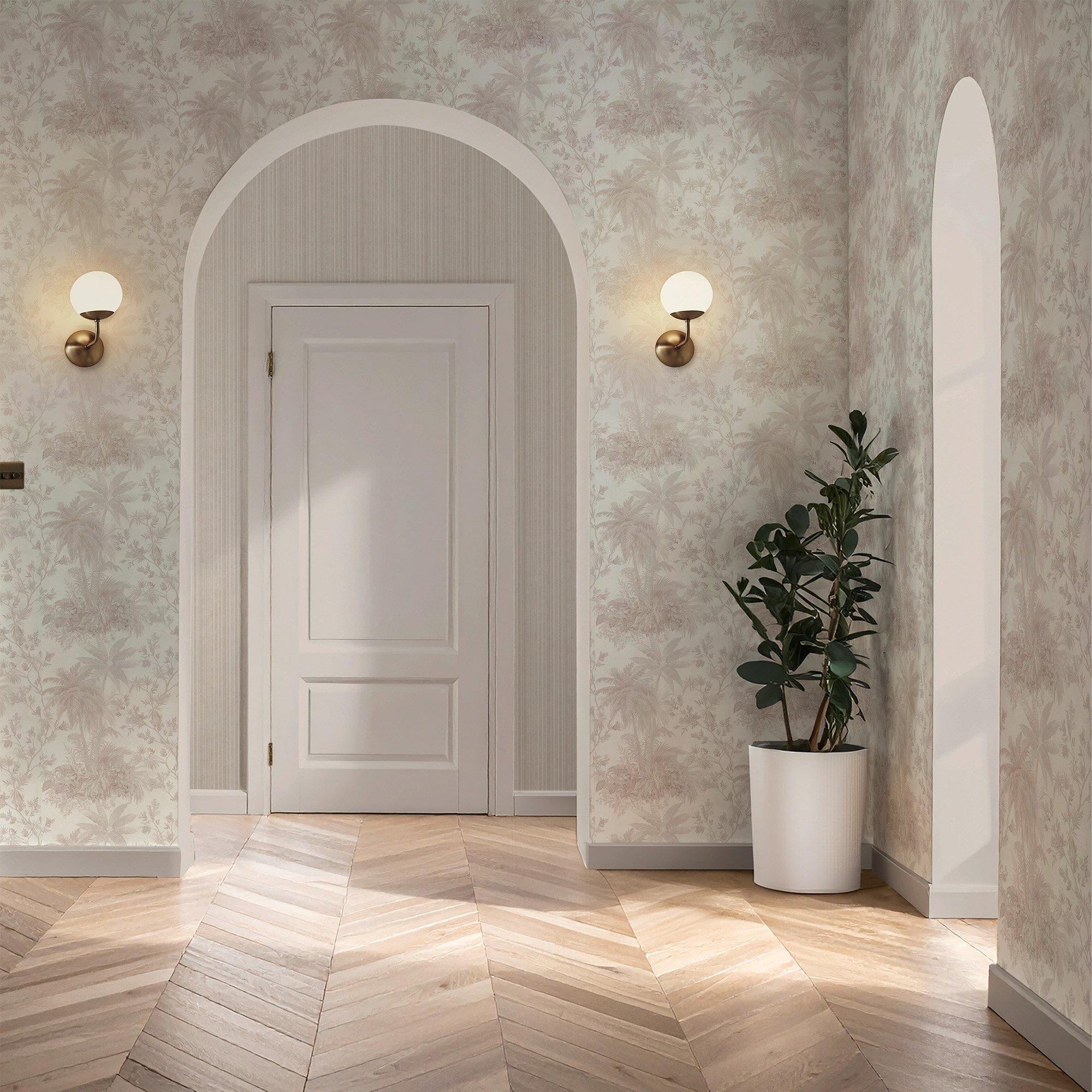 White - Boutique - Bali Pearl Wallpaper - 2