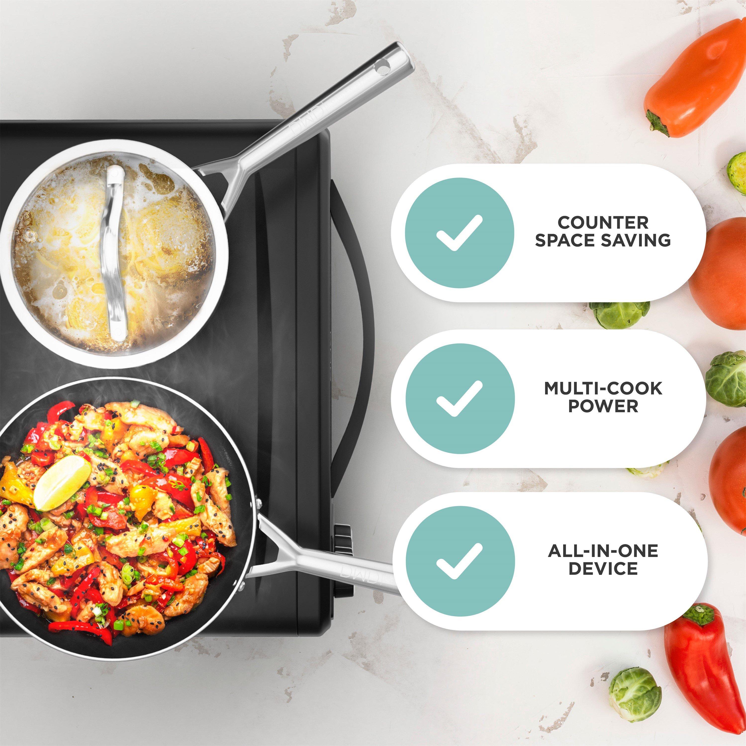 Black - DMD Collective - 35L Mini Oven with Hot Plates - 7