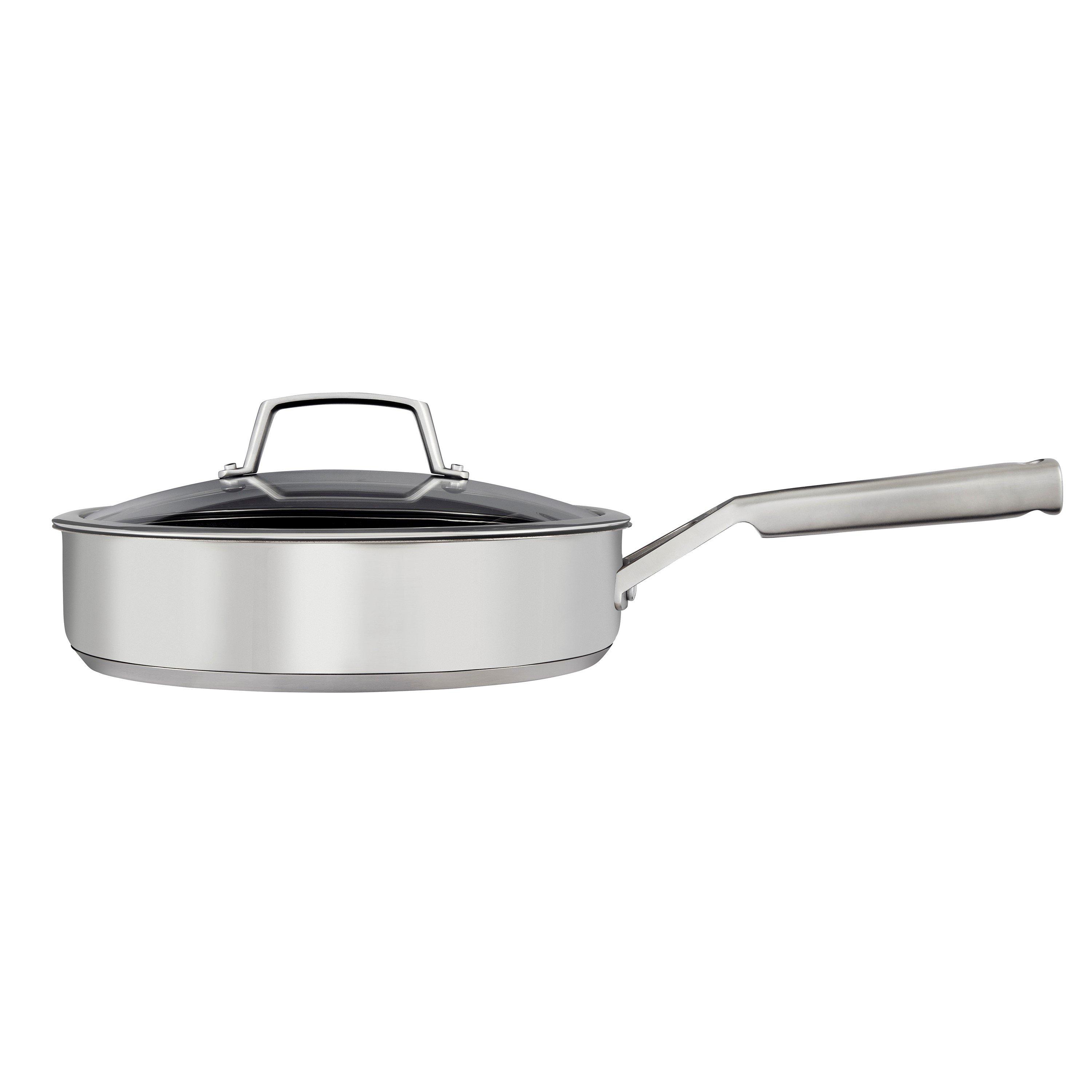 Stainless Steel - Ninja - Ninja Foodi ZEROSTICK 26cm Sauté Pan C60126UK - 2